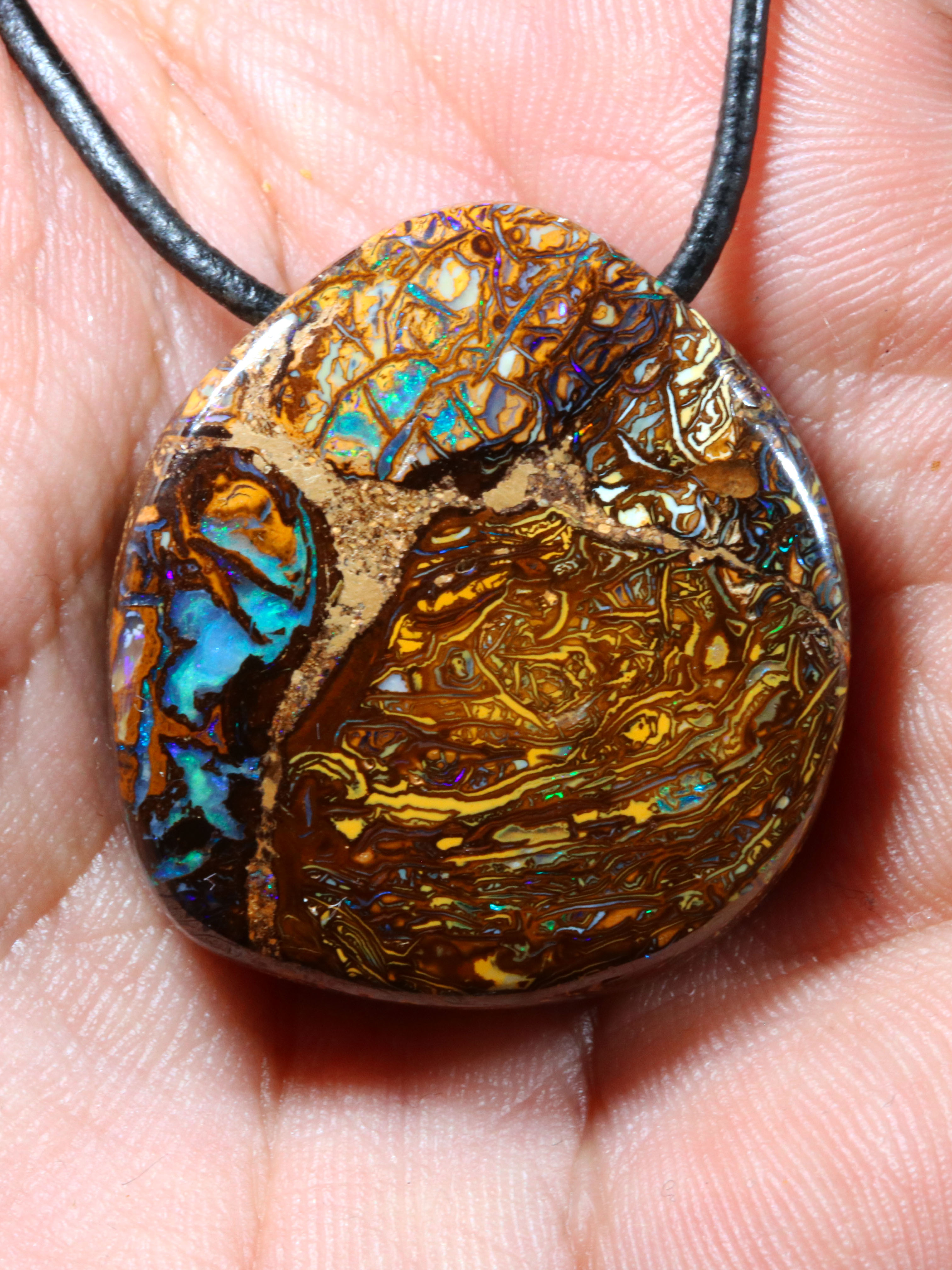 Boulder Opal Pendant