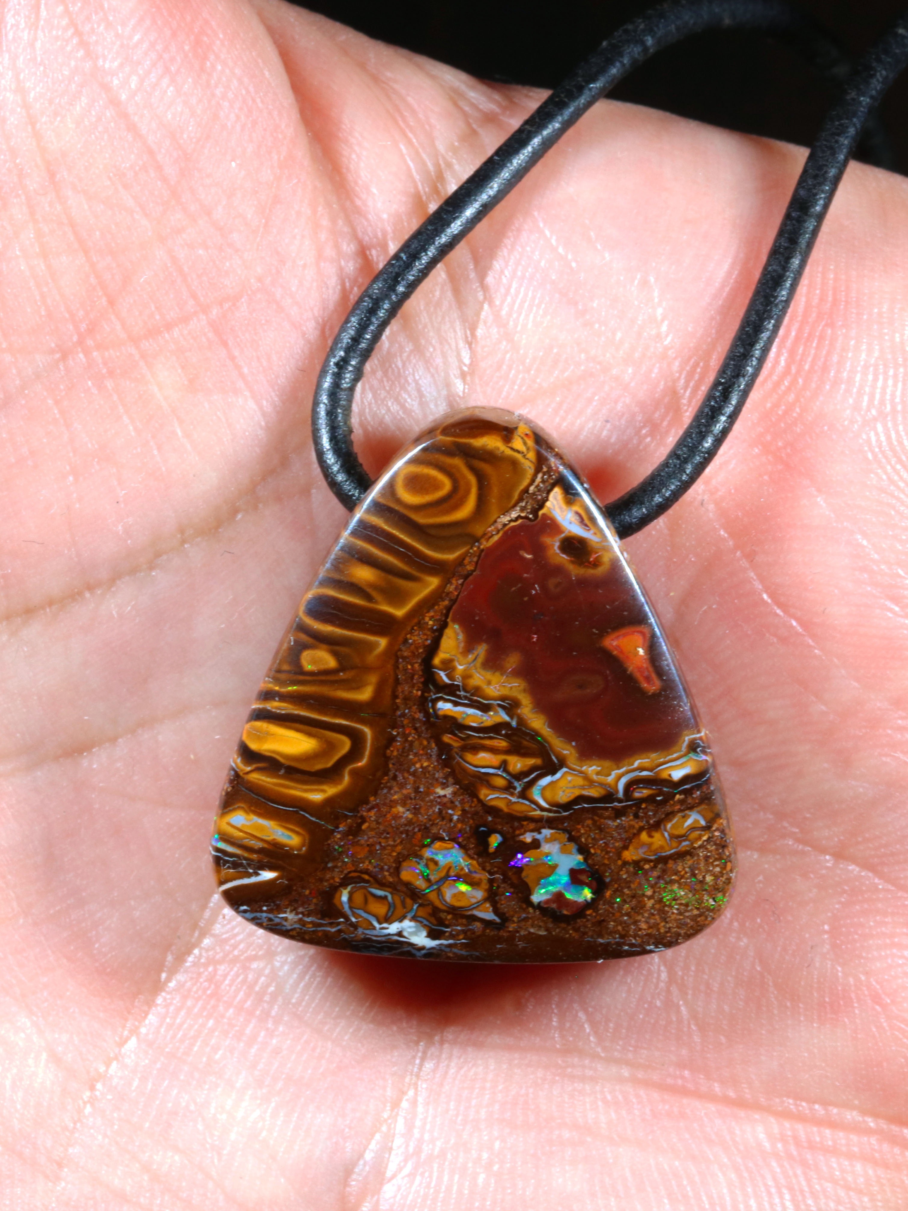 Boulder Opal Pendant
