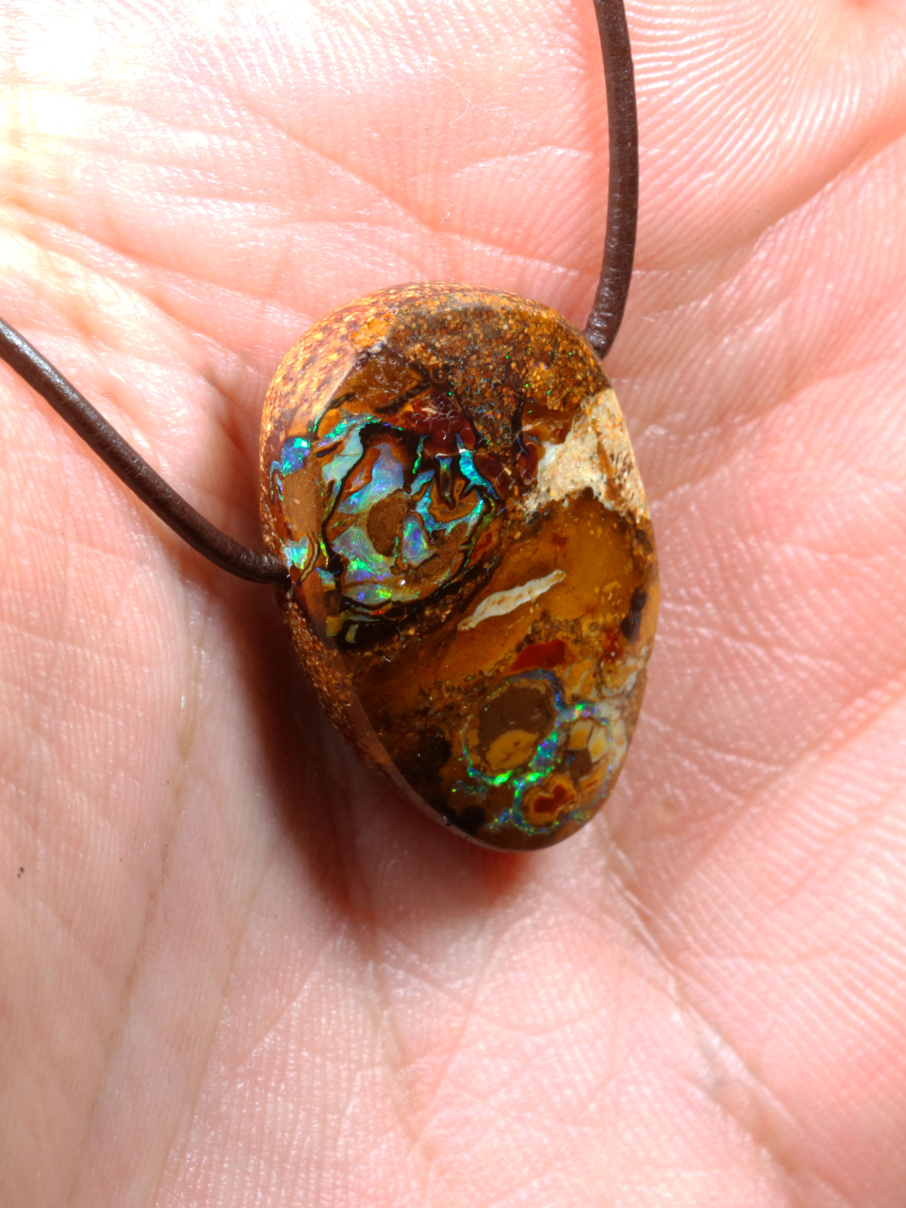 Boulder Opal Pendant