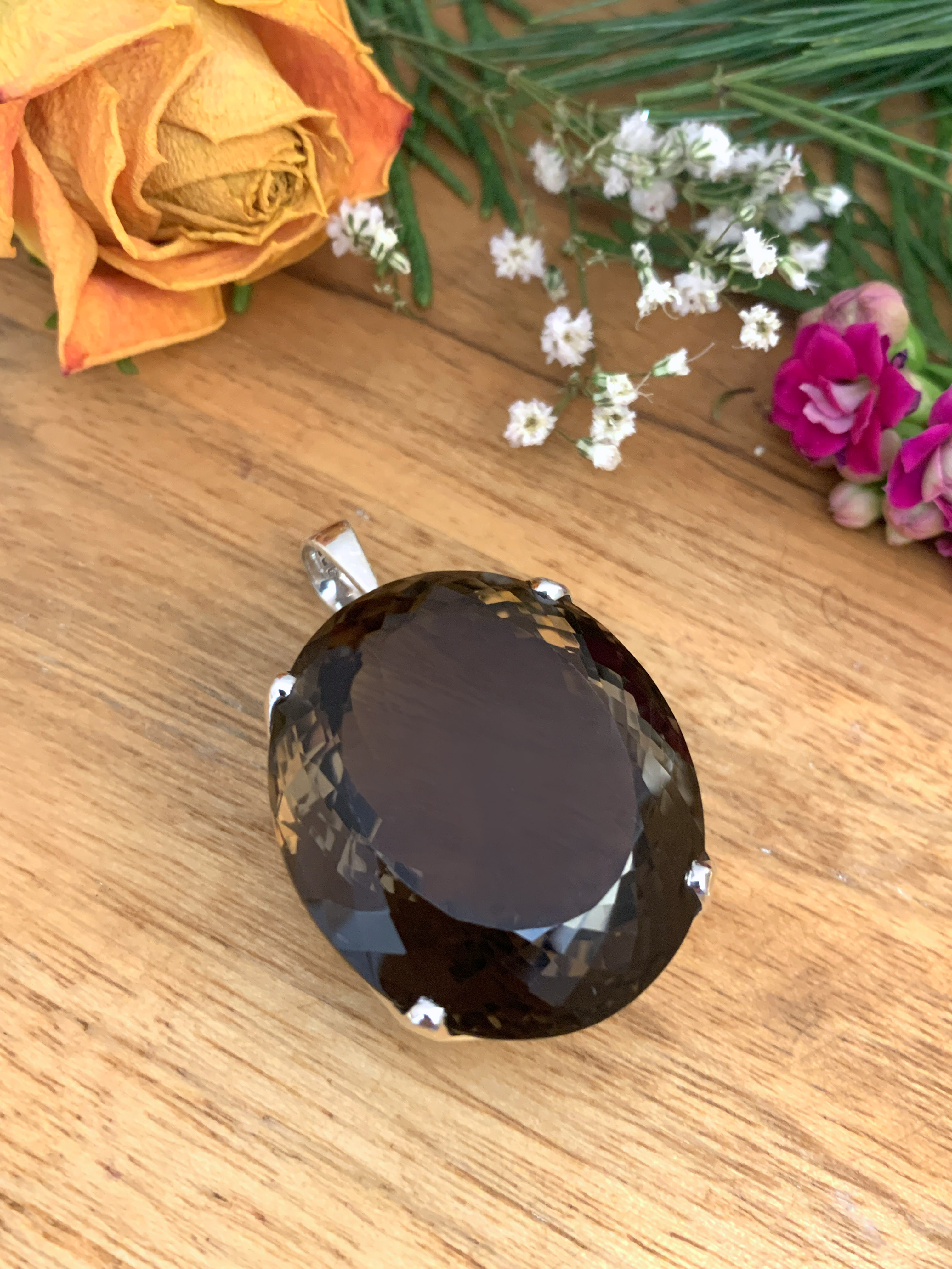 Smoky Quartz Pendant 