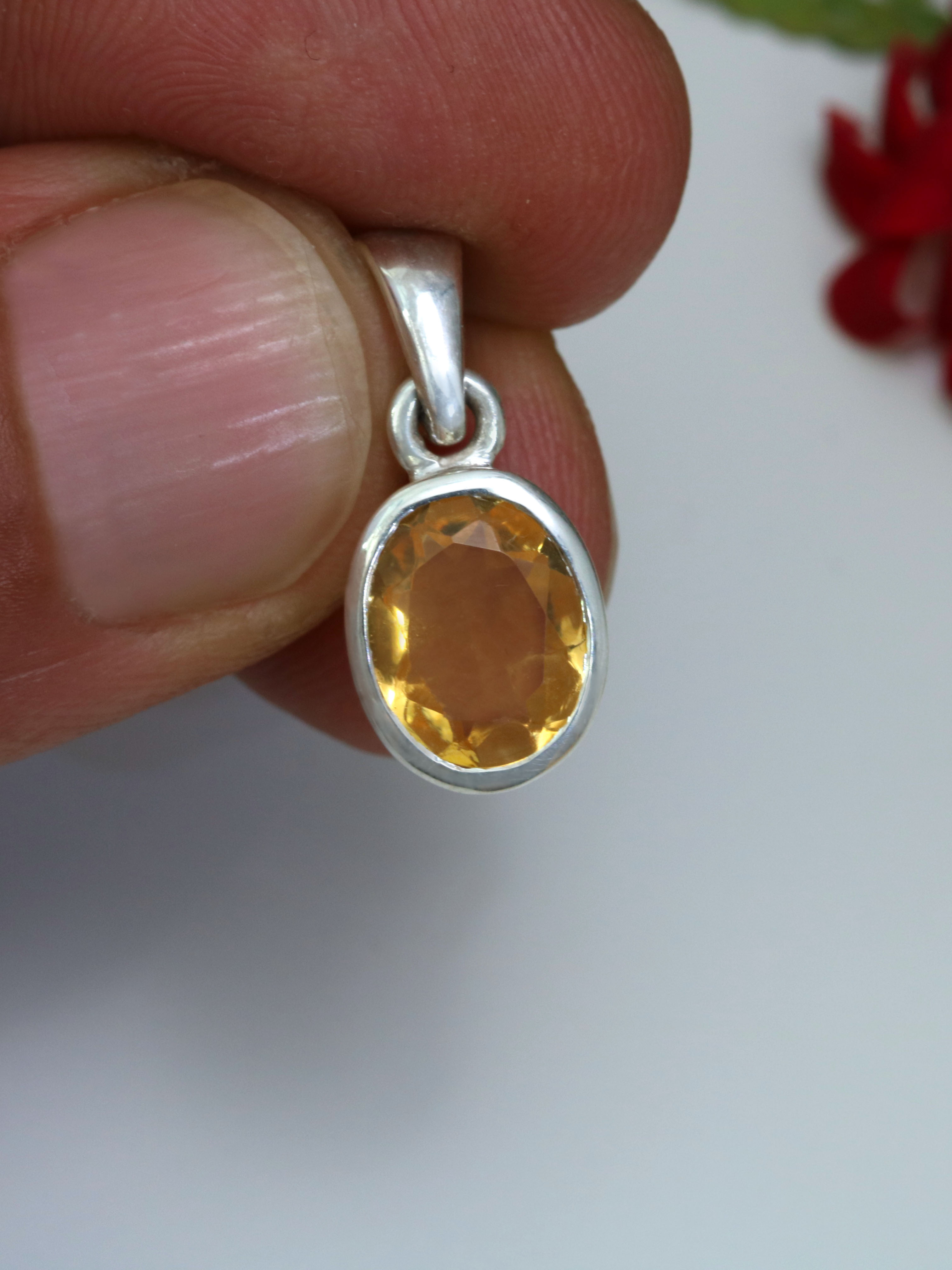 Citrine  Pendant - TOP