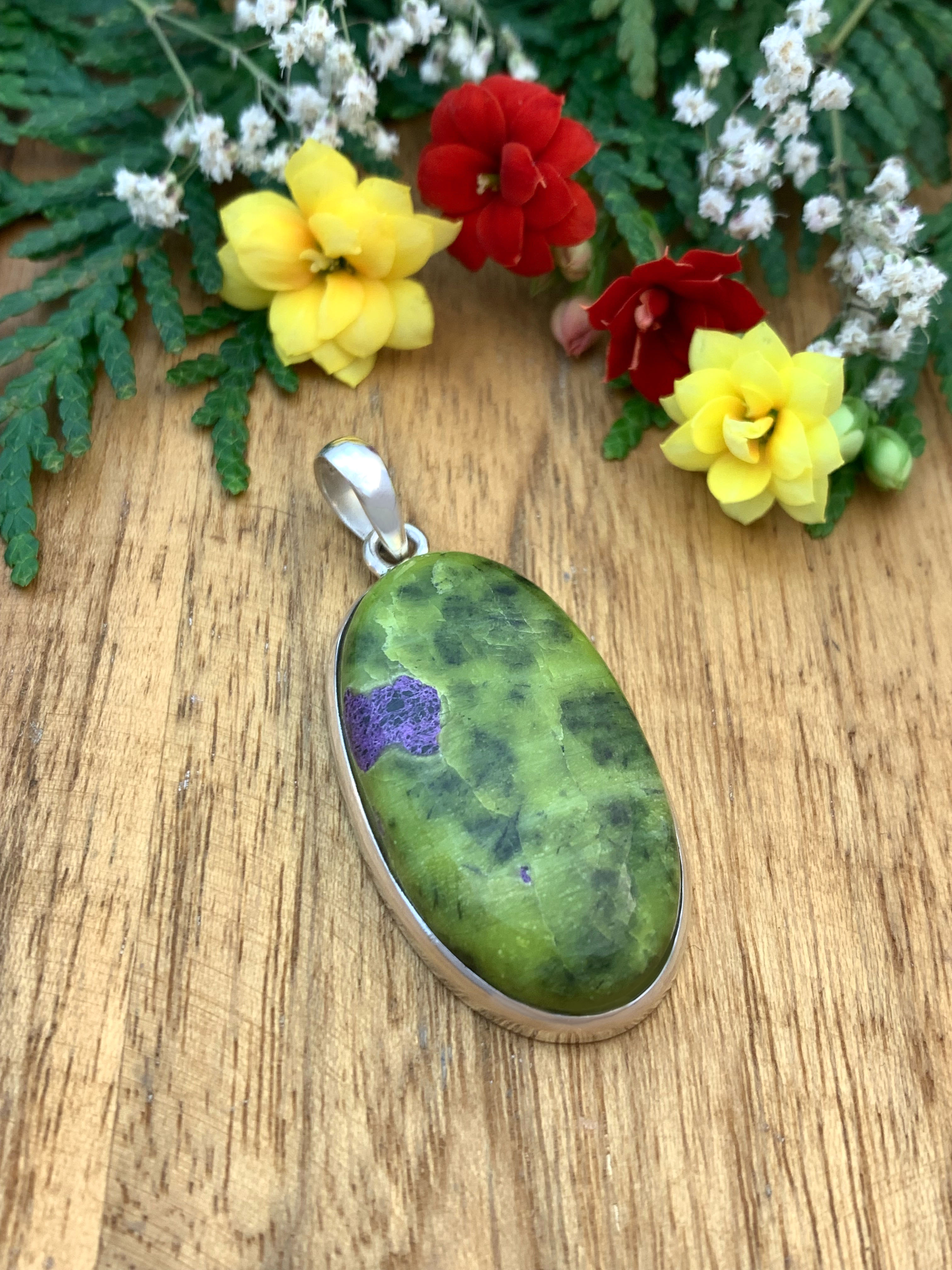 Stichtite Pendant