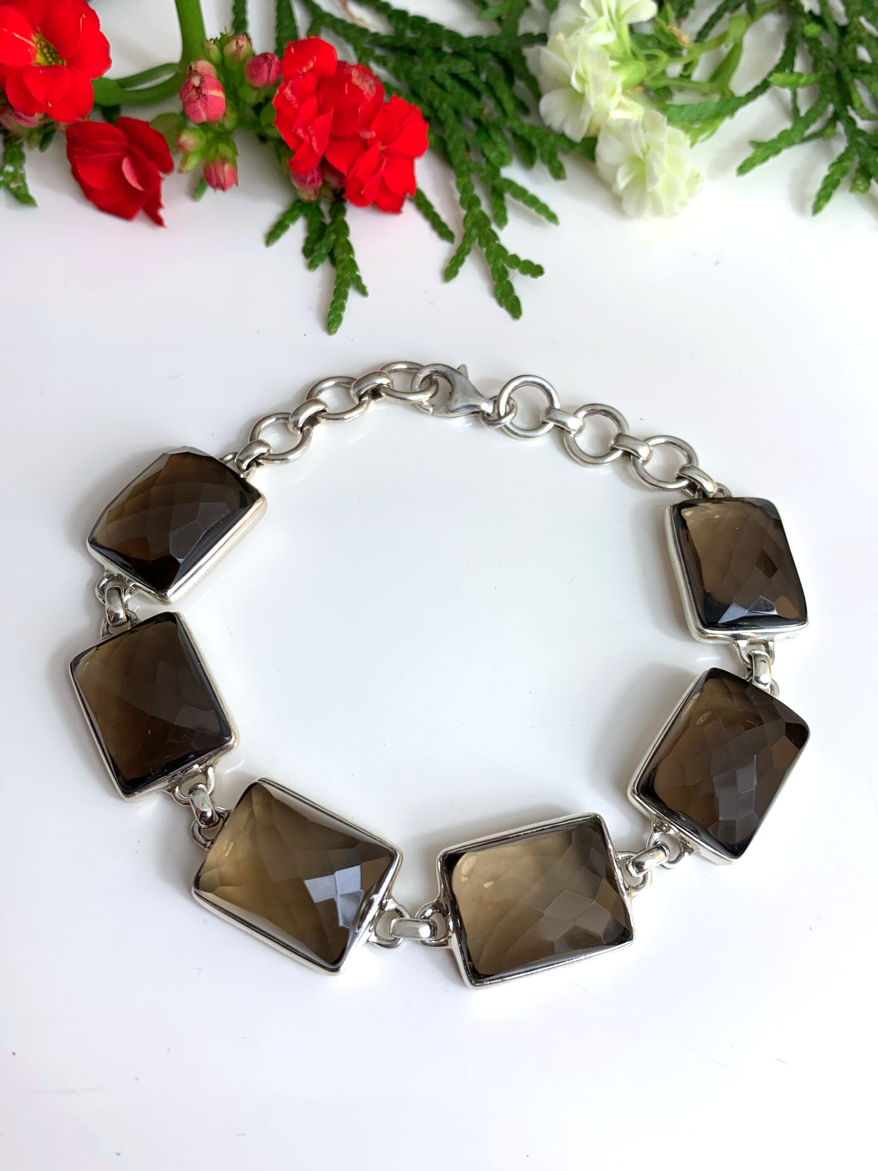 rauchquarz-armband-smoky-quartz-bracelet-ab00257-3 Smoky Quartz Bracelet