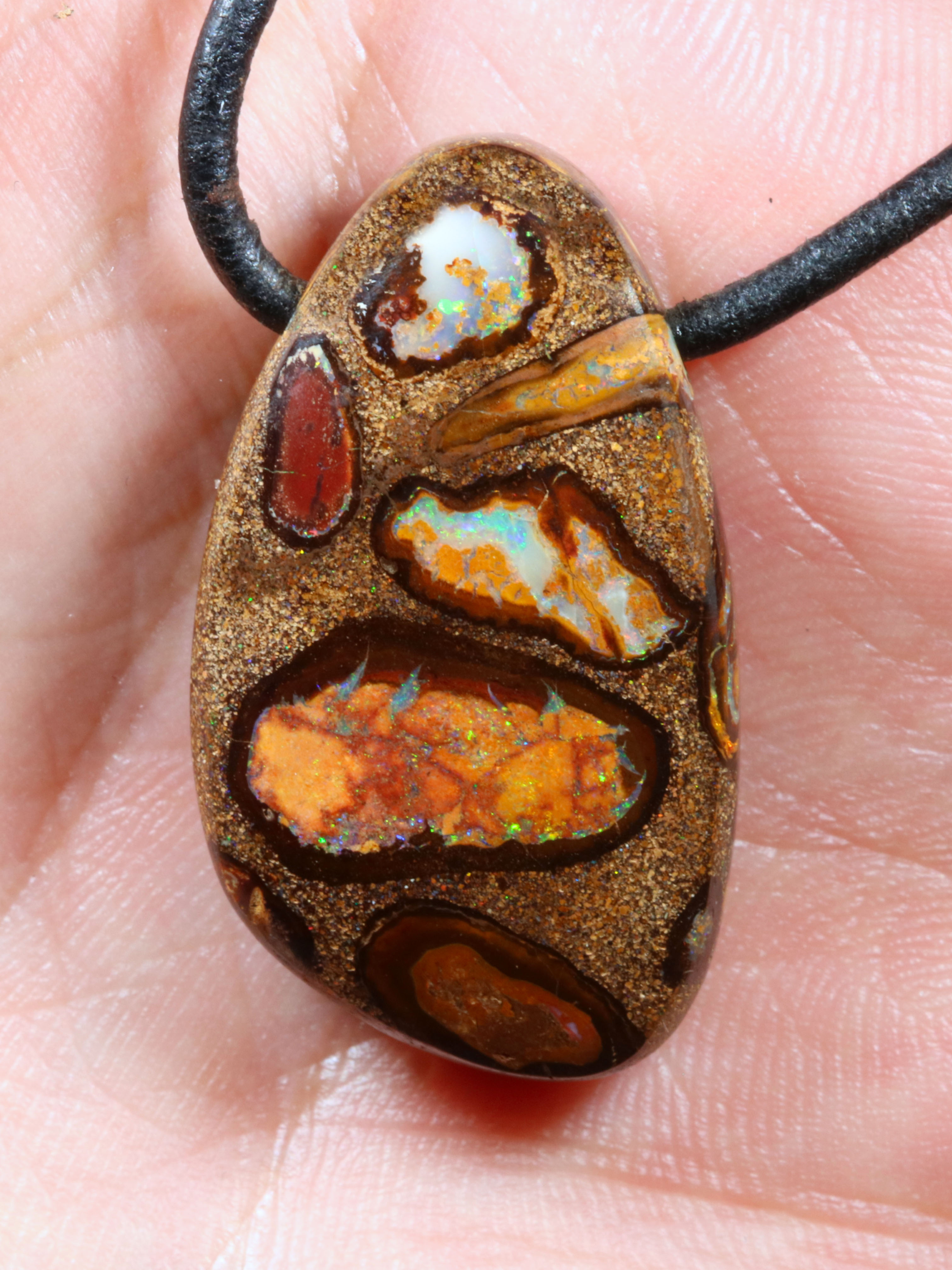 Boulder Opal Pendant