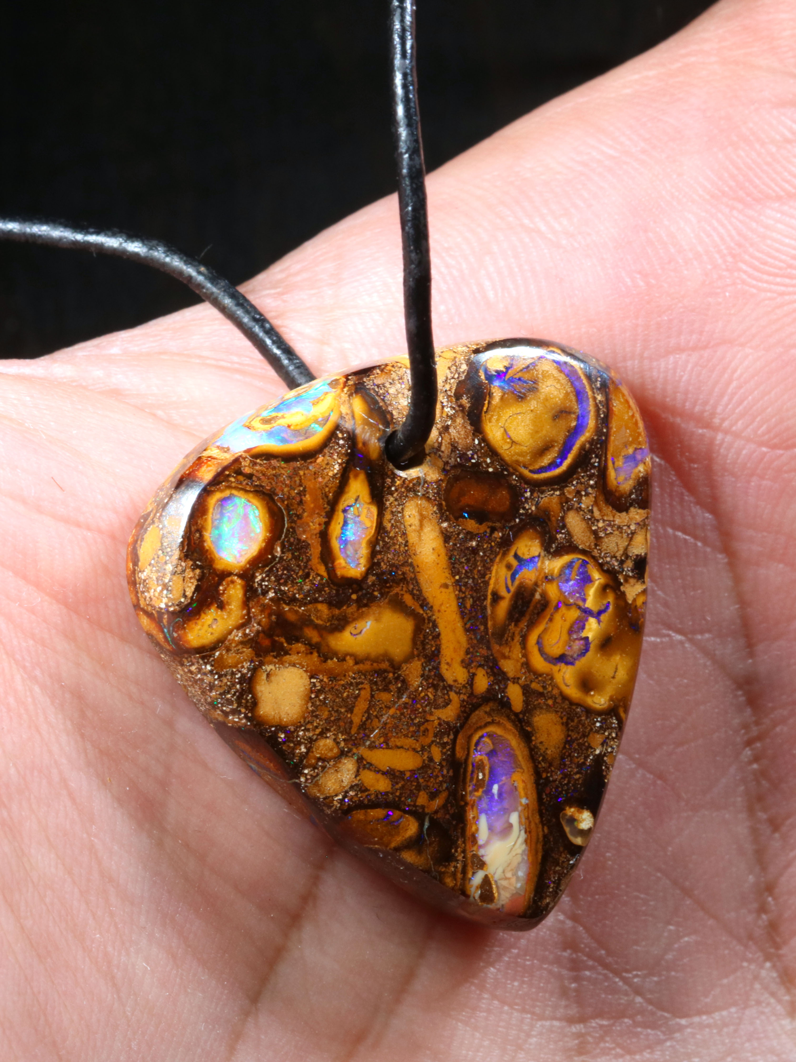 Boulder Opal Pendant