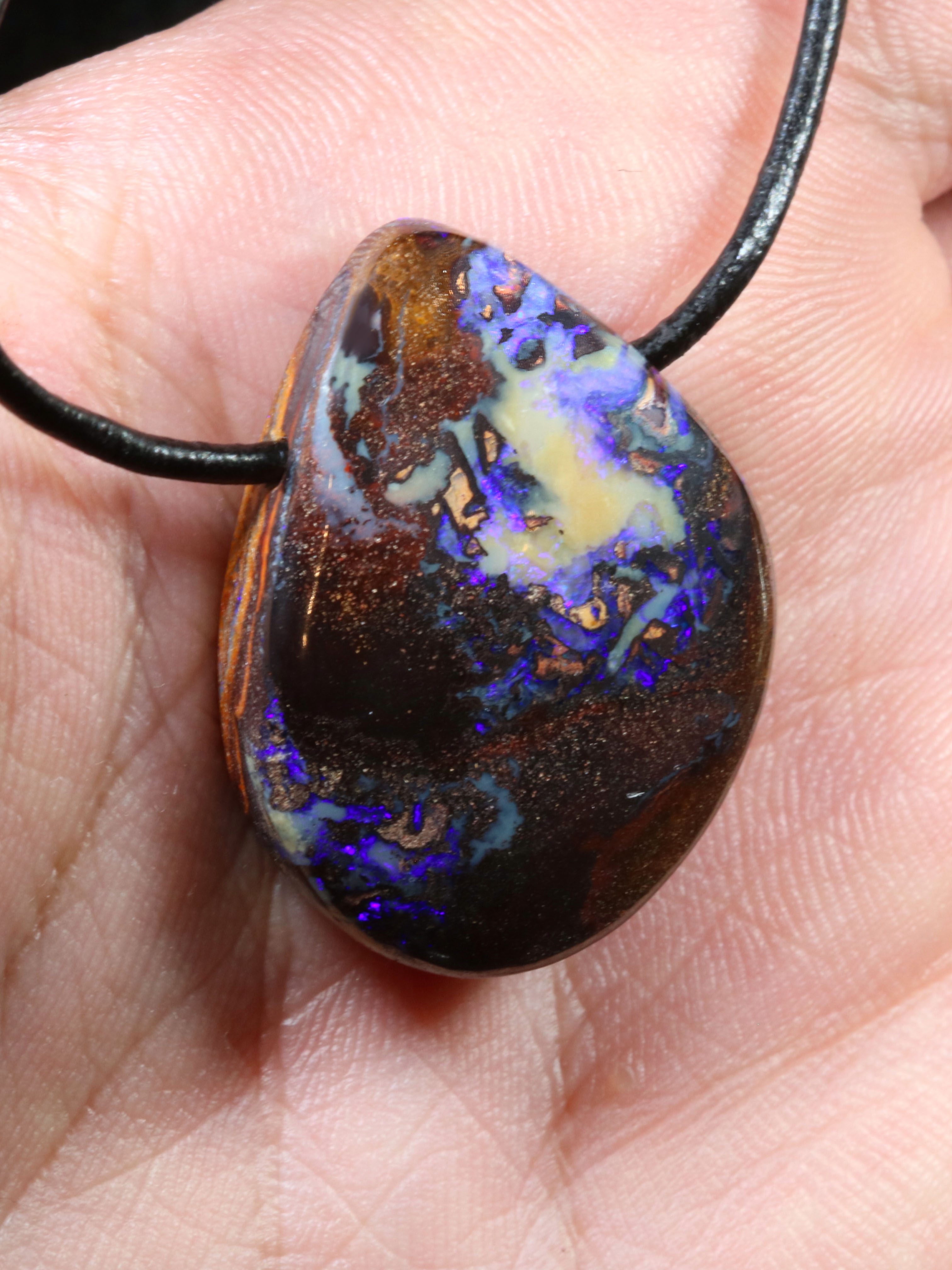 Boulder Opal Pendant