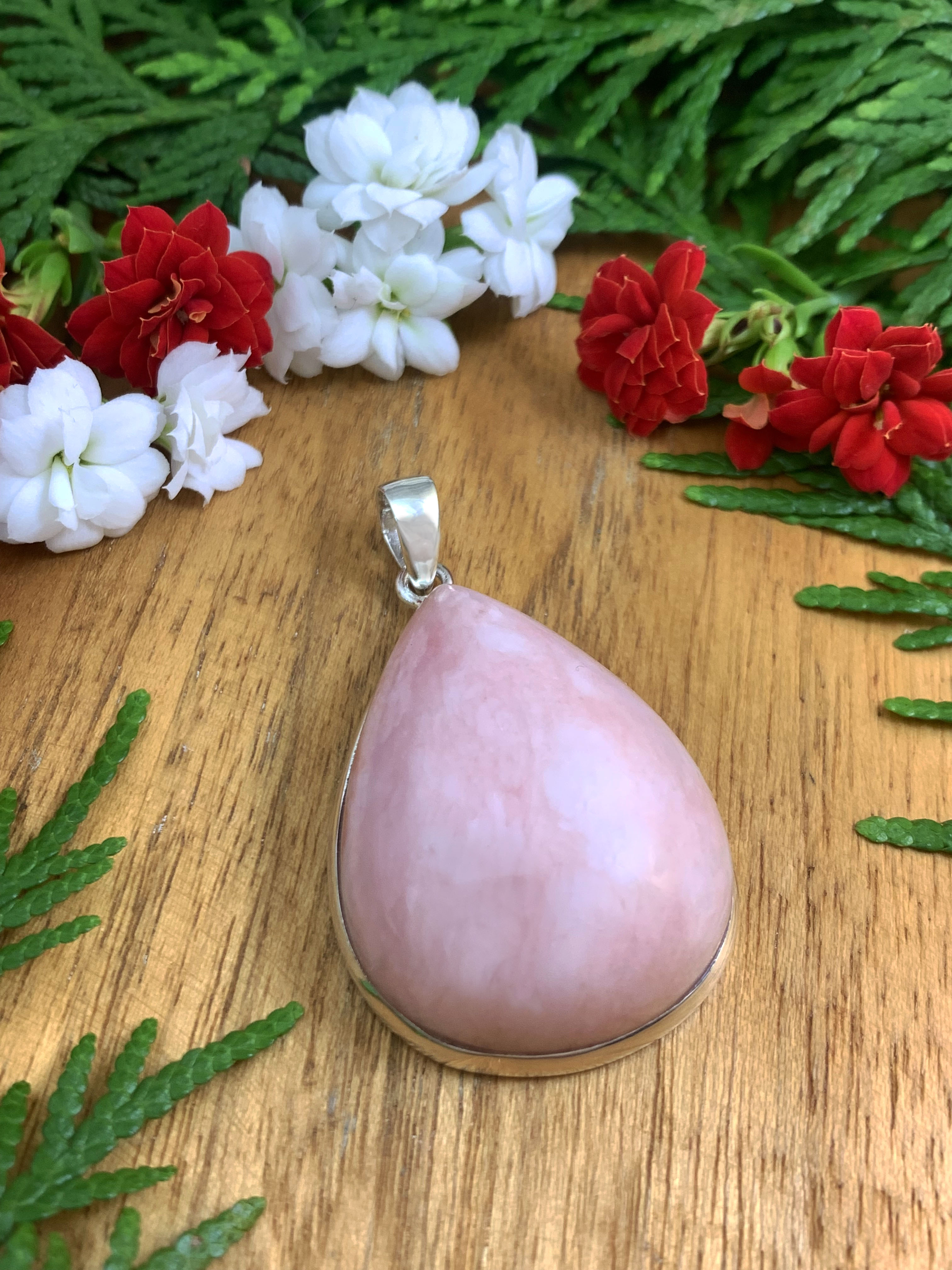 Pink Opal Pendant