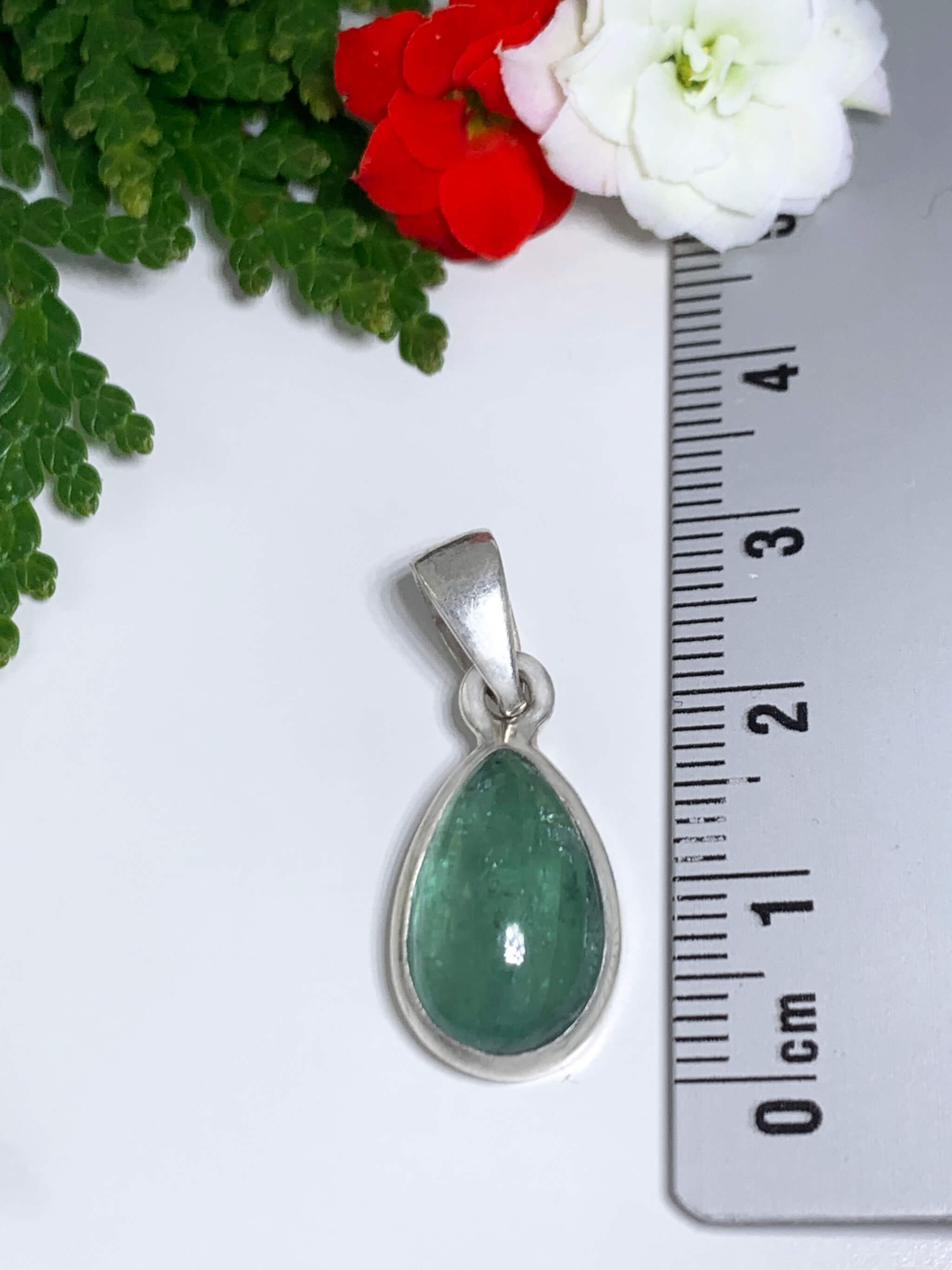 Green Kyanite Pendant