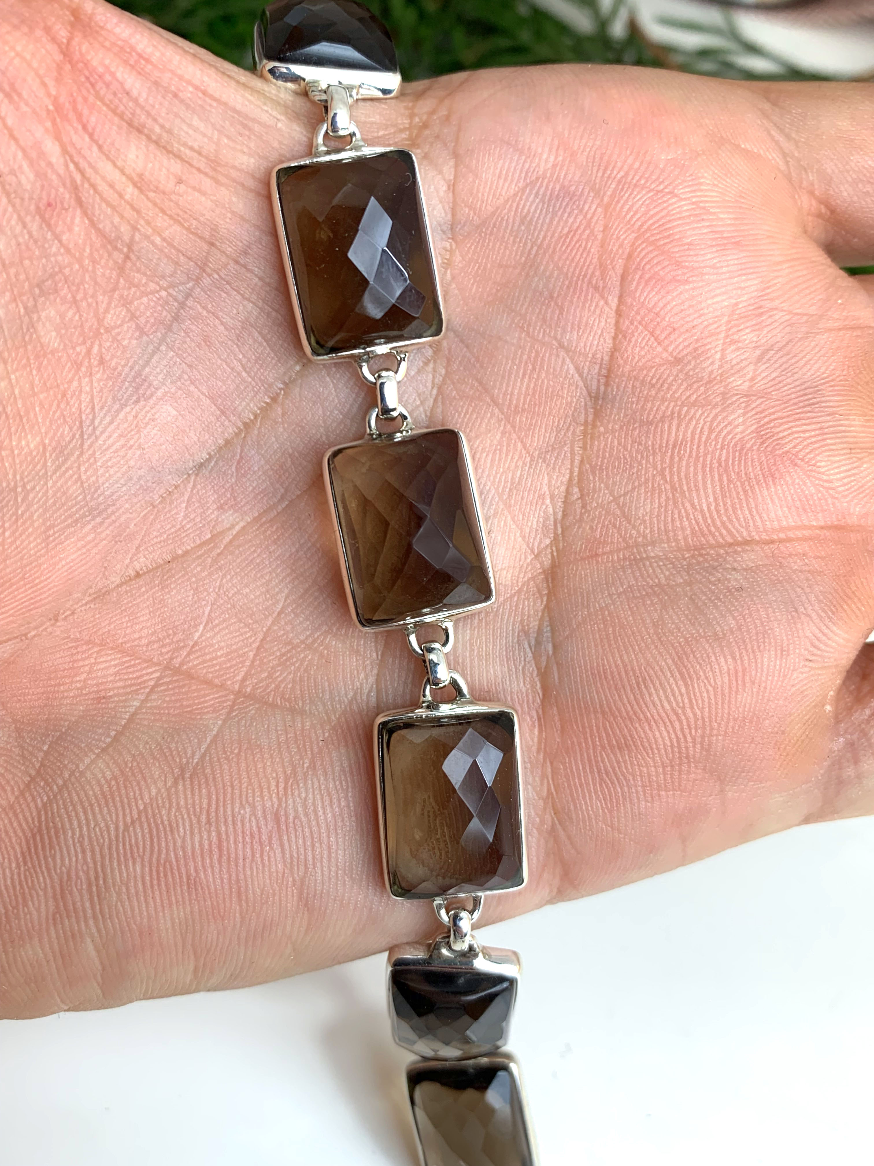 rauchquarz-armband-smoky-quartz-bracelet-ab00257-2 Smoky Quartz Bracelet