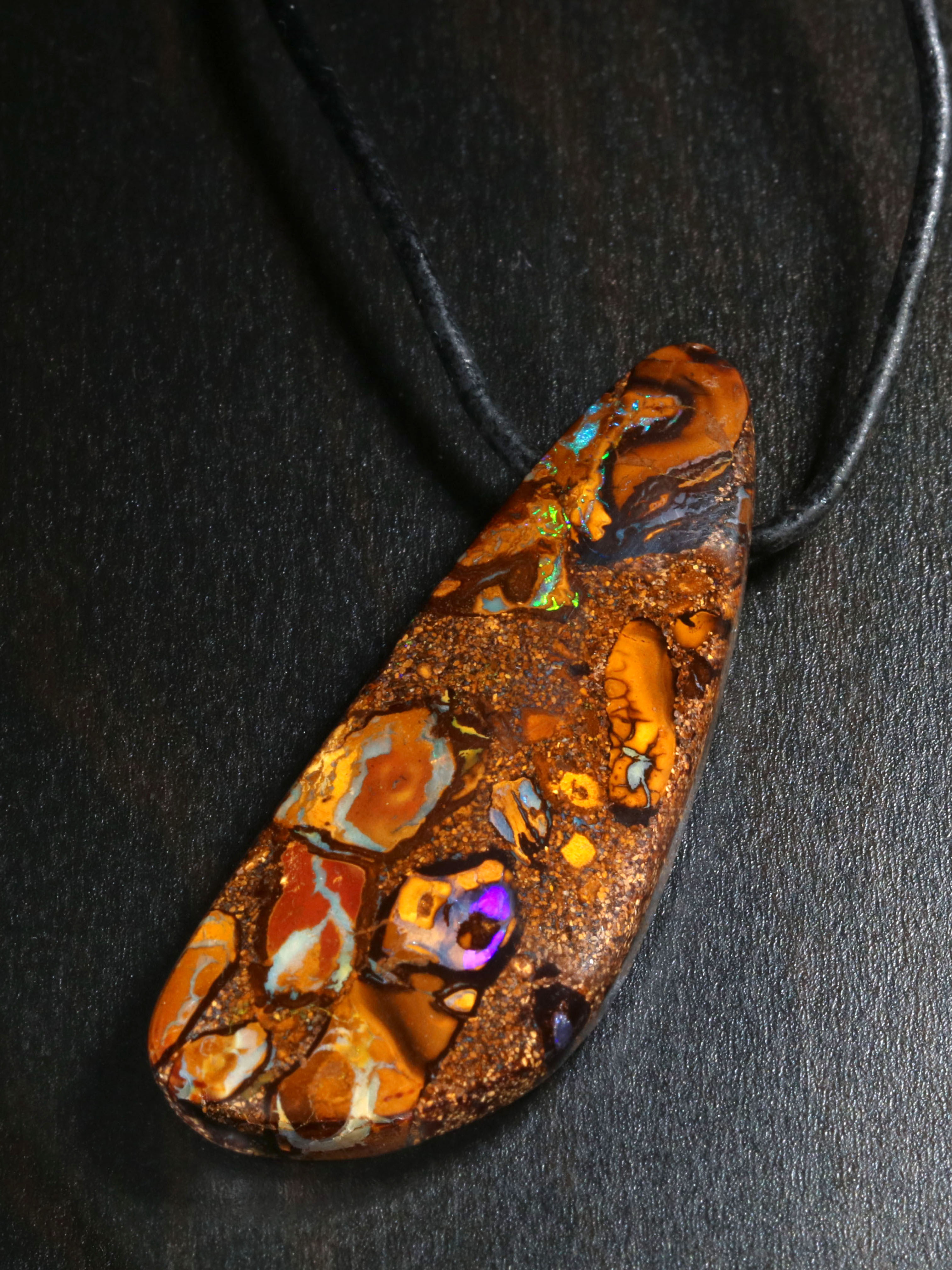 Boulder Opal Pendant