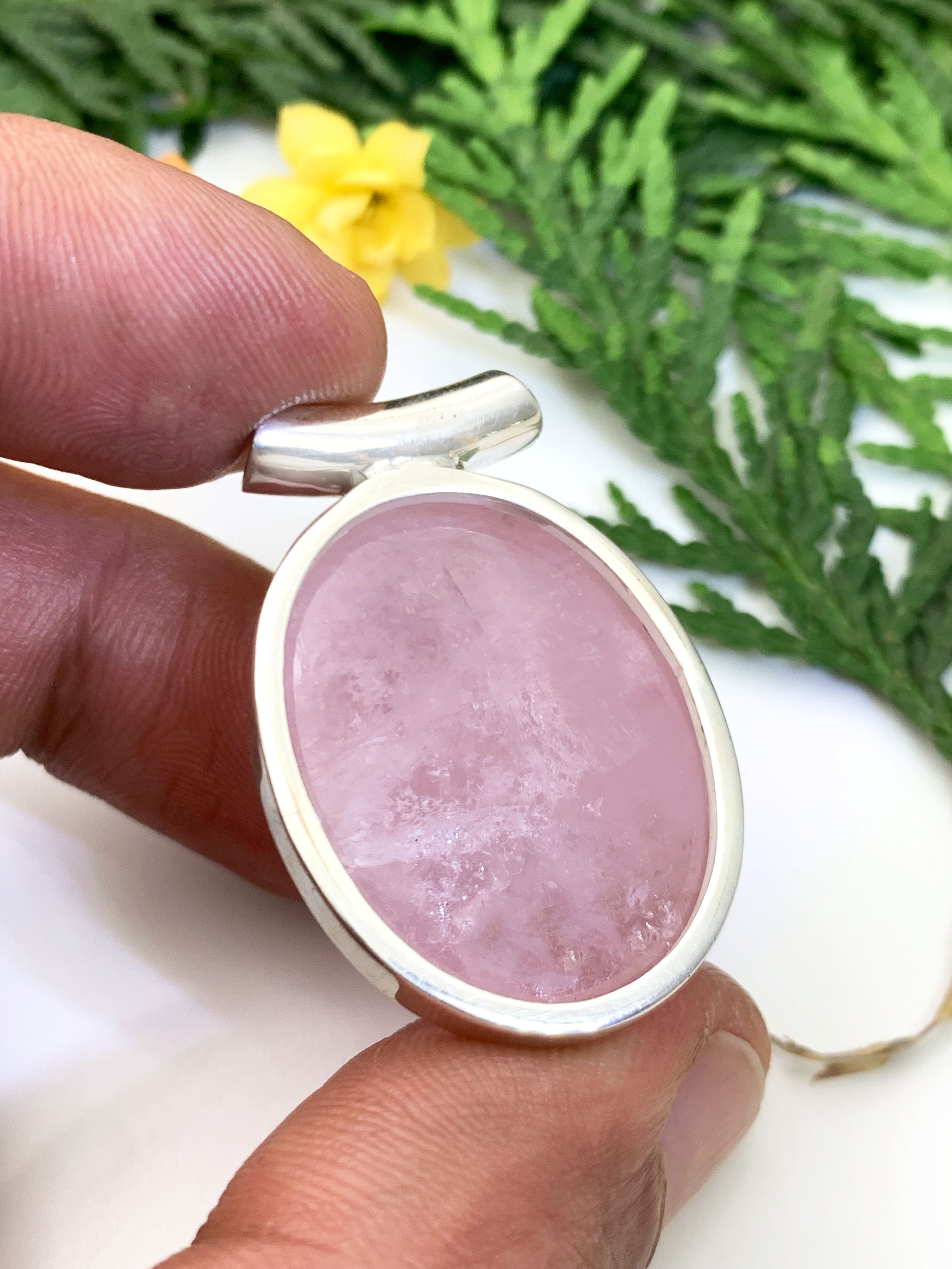 Morganite Pendant - XL