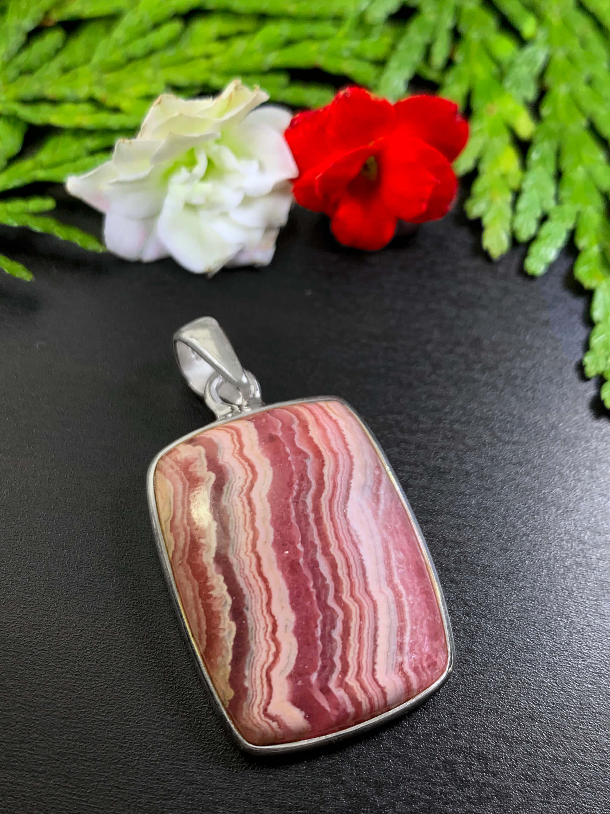 Rhodochrosite Pendant