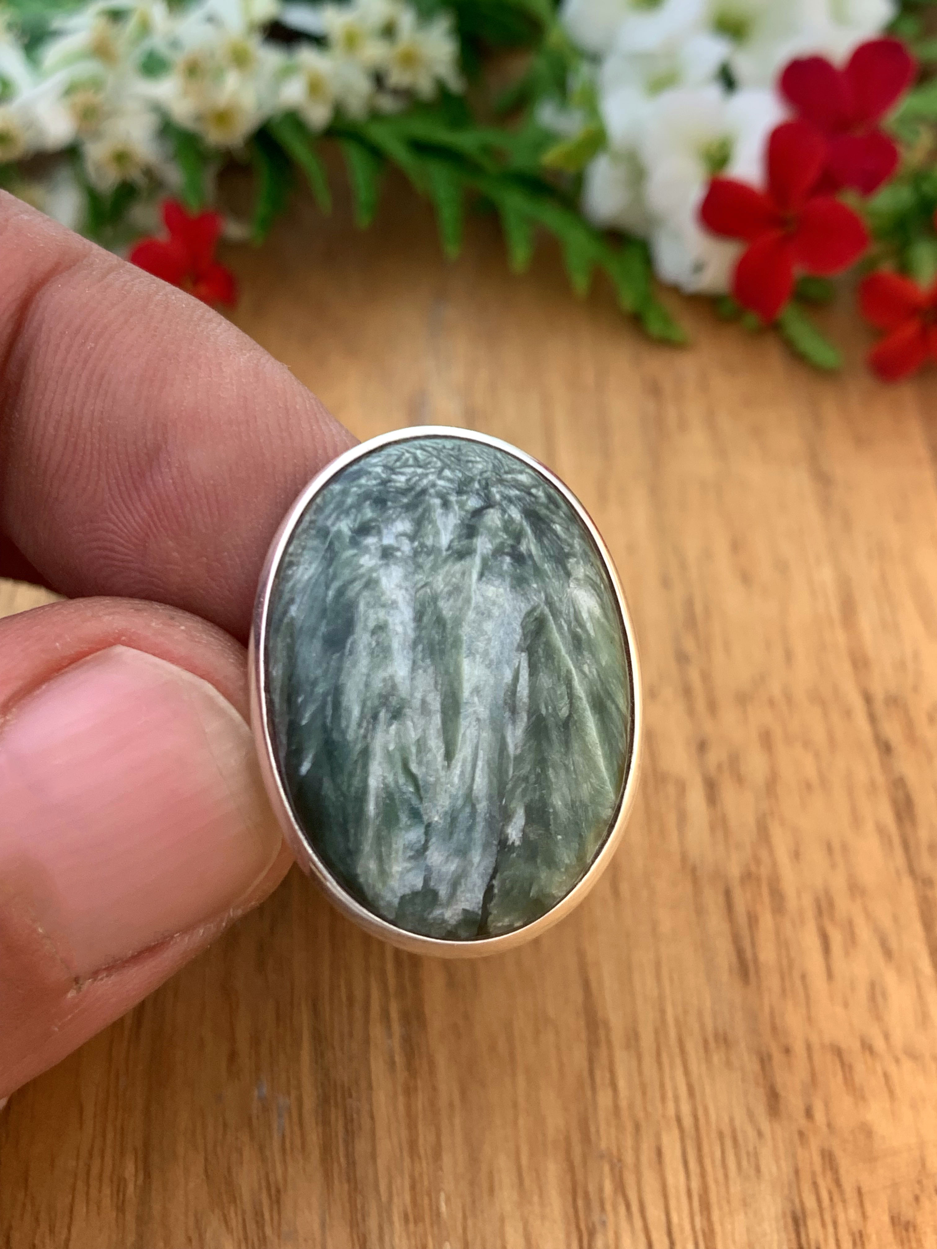 Seraphinite Ring