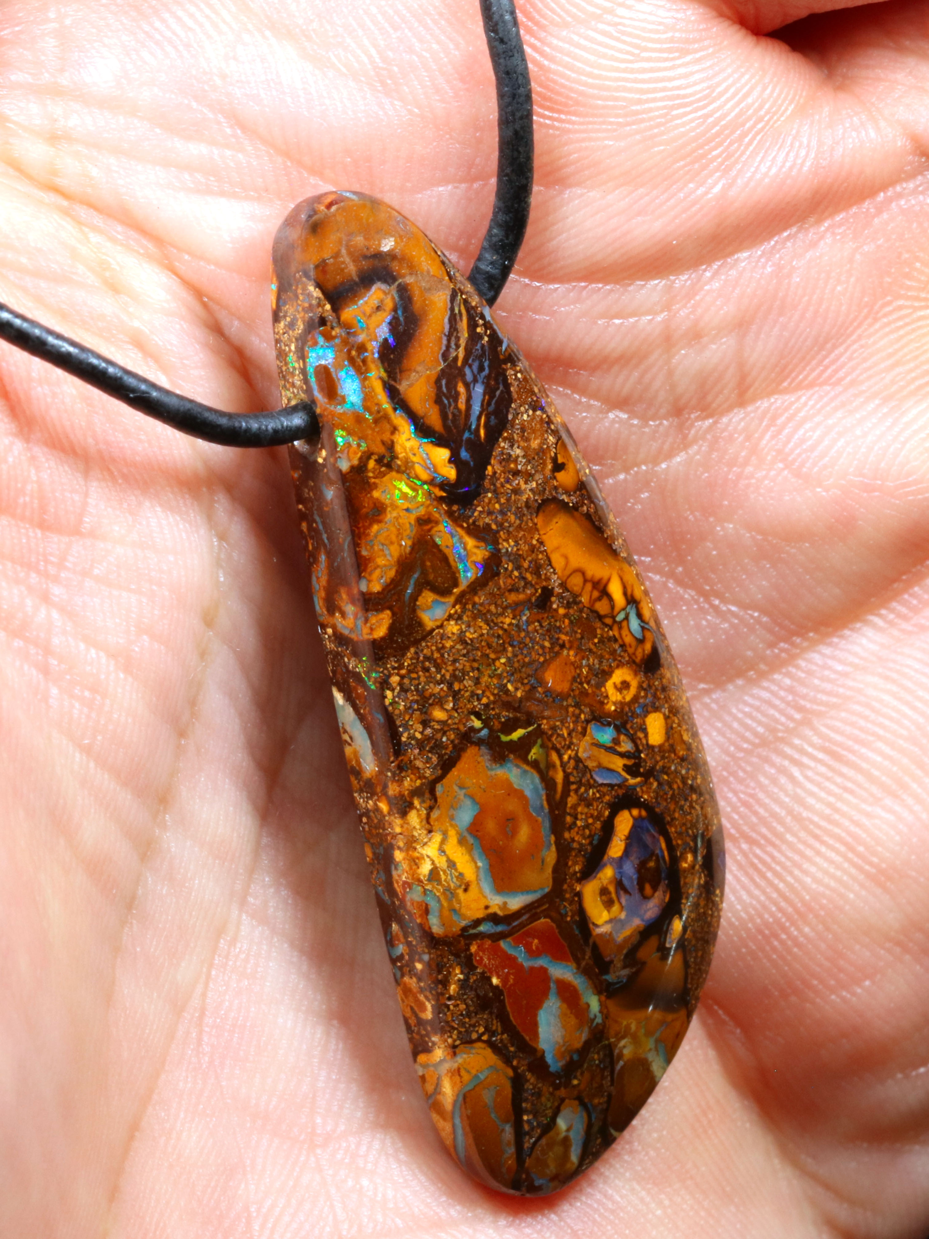 Boulder Opal Pendant