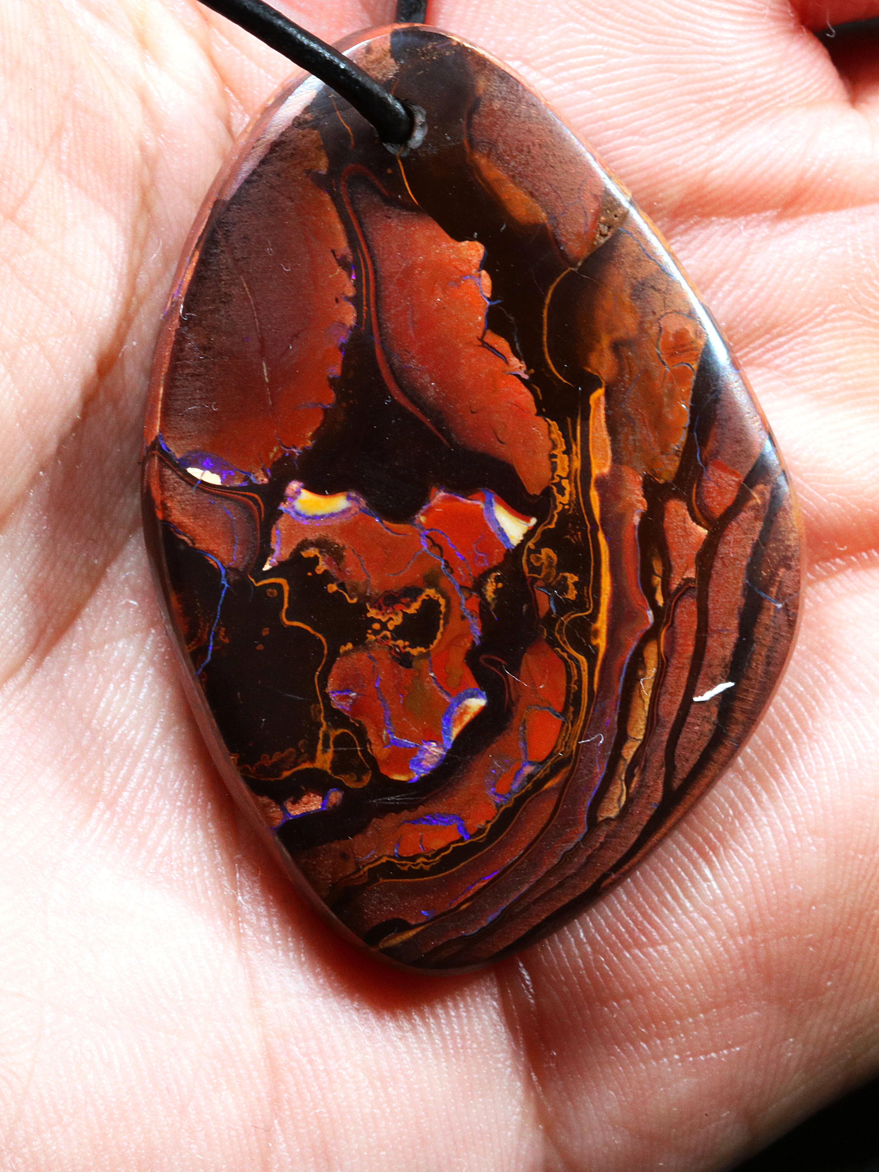 Boulder Opal Pendant