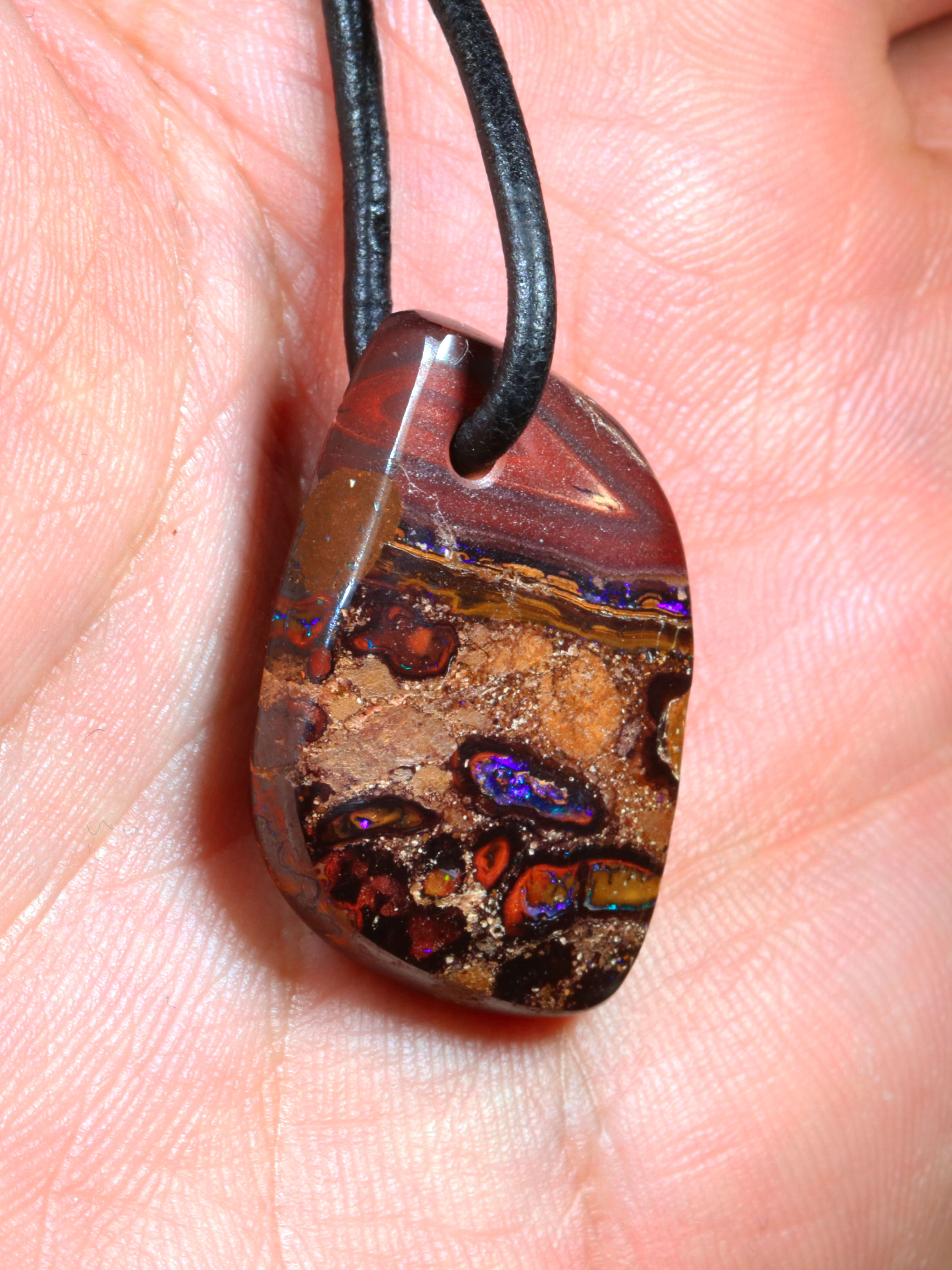 Boulder Opal Pendant