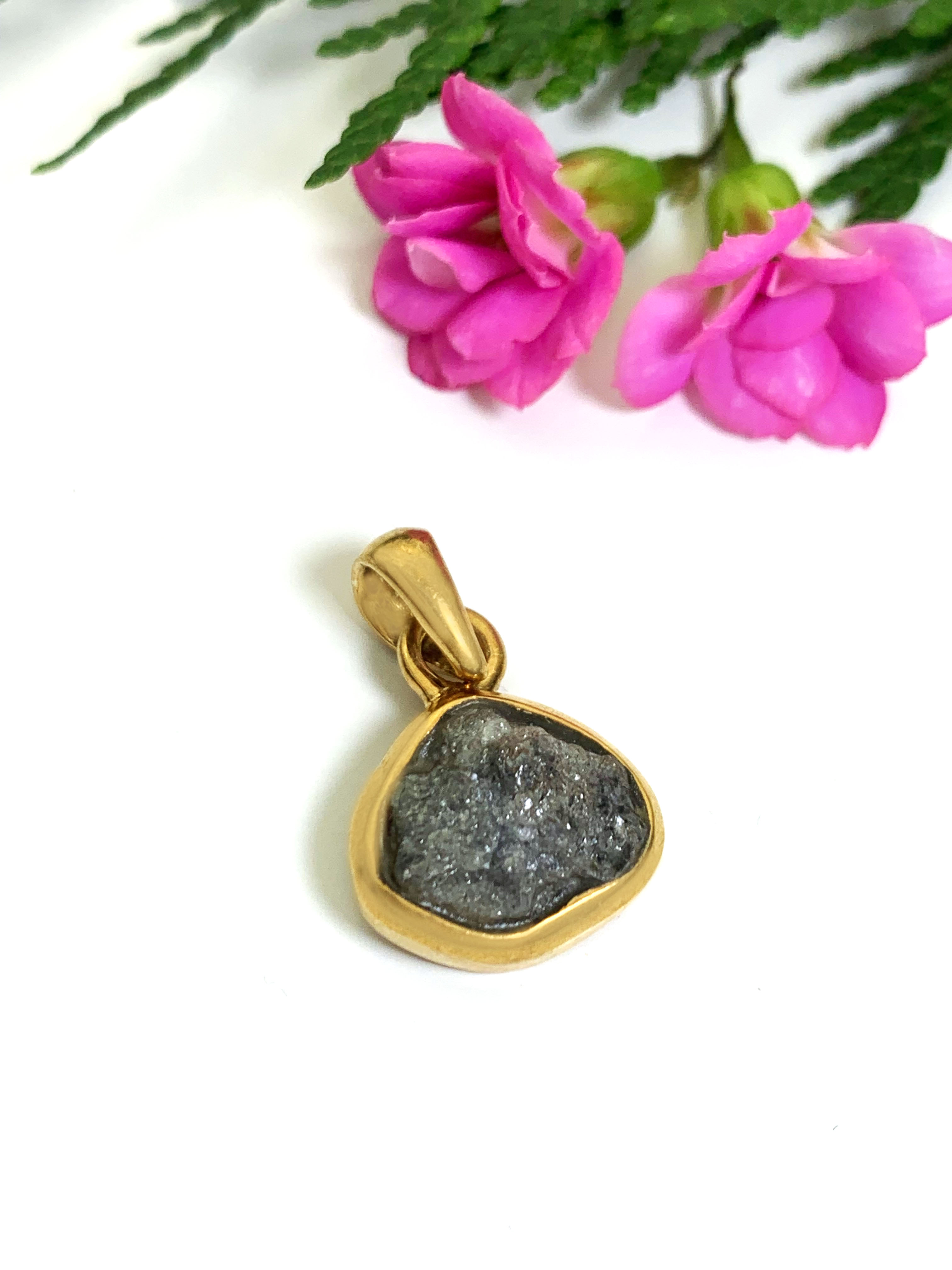 Rohdiamant Anhänger