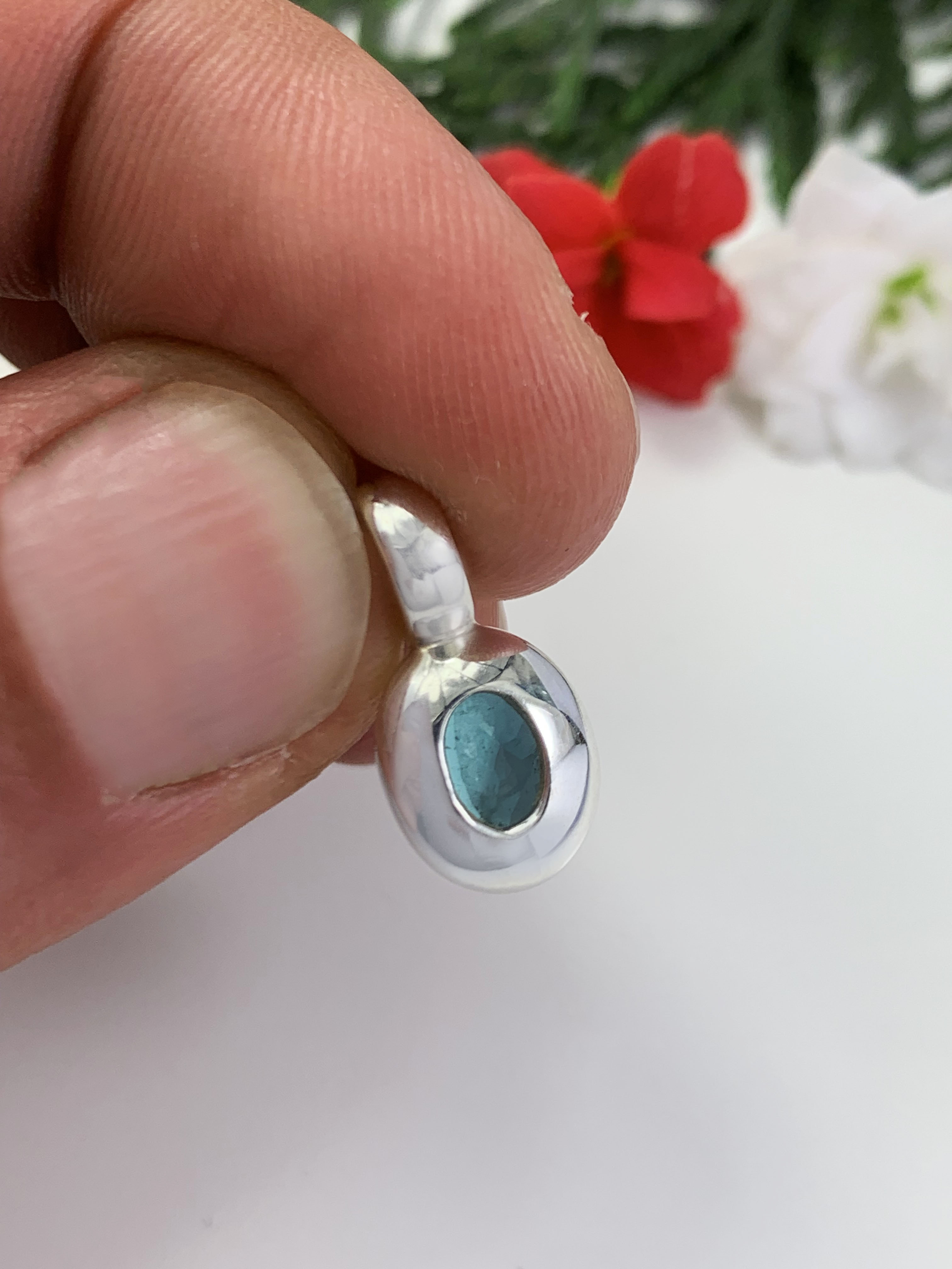 Paraiba Apatit Anhänger