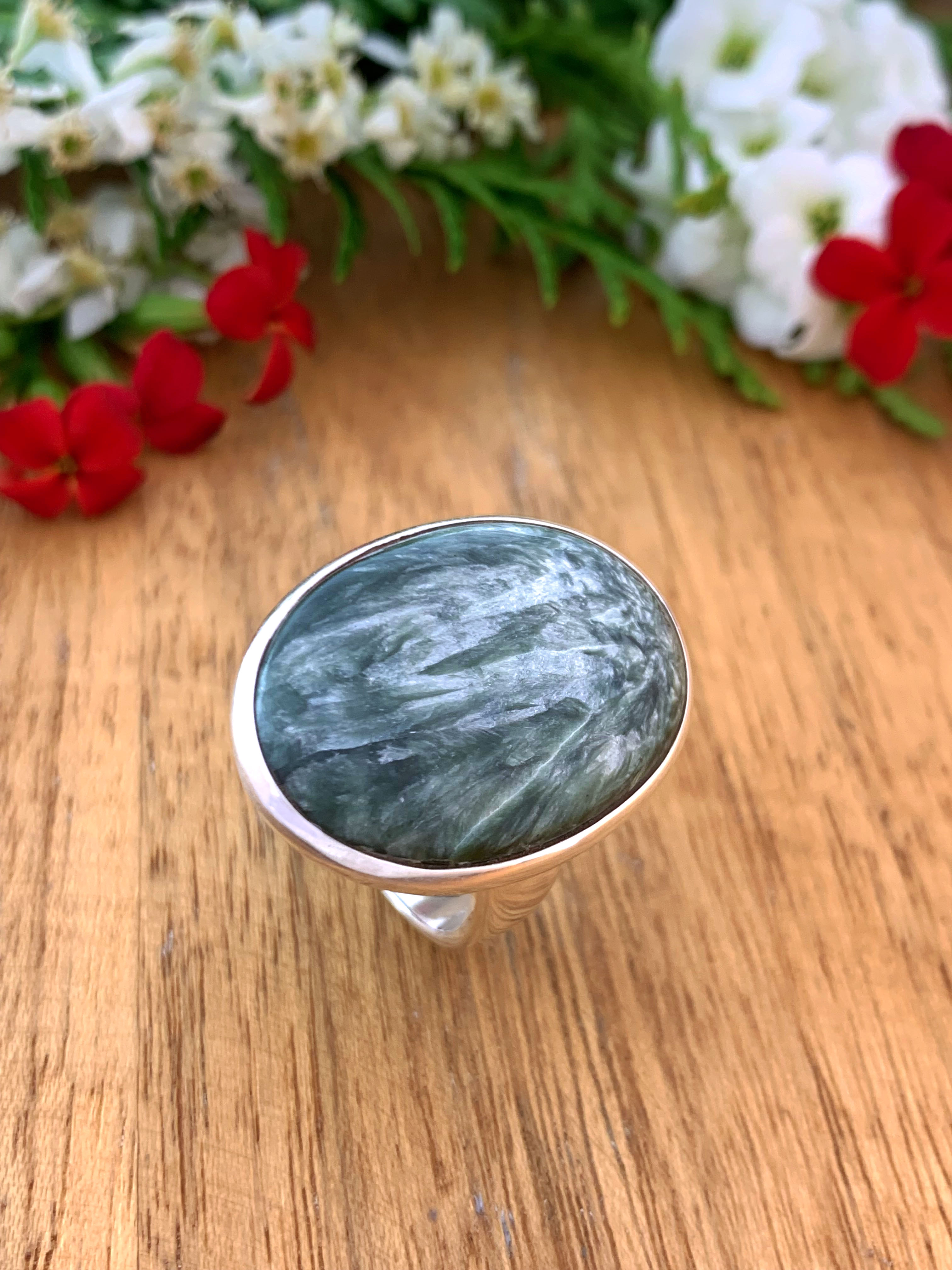 Seraphinite Ring