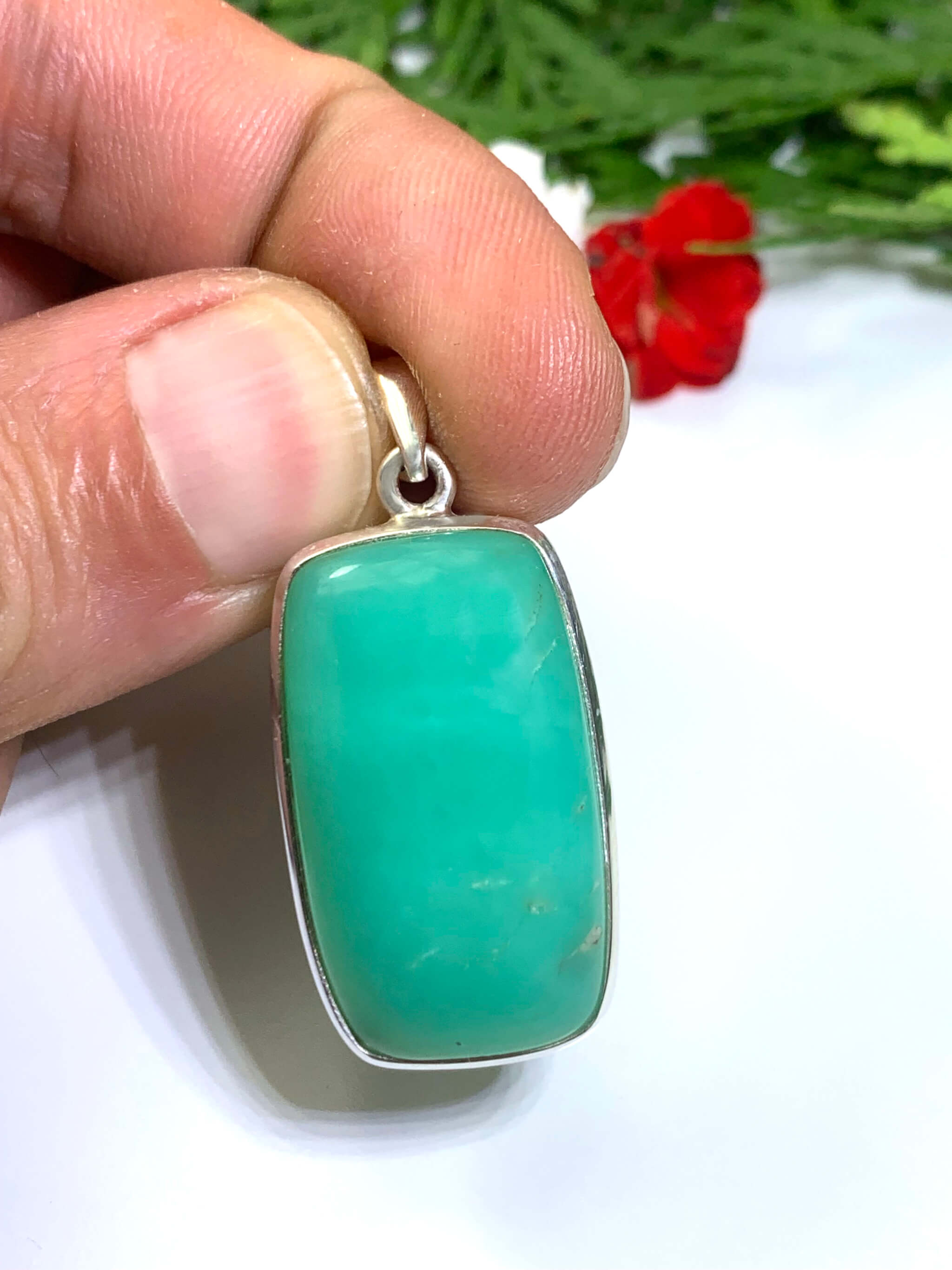 Chrysoprase Pendant 
