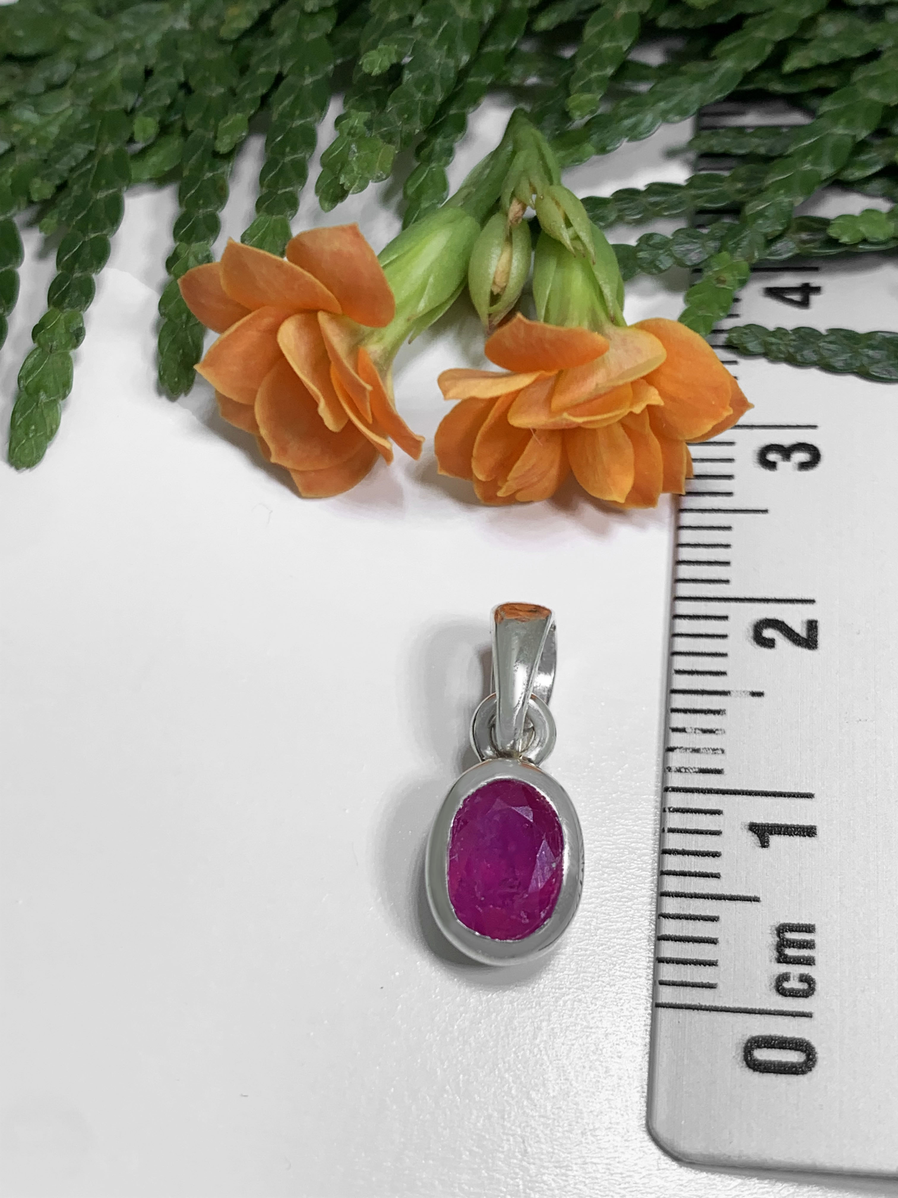 Ruby Pendant - TOP
