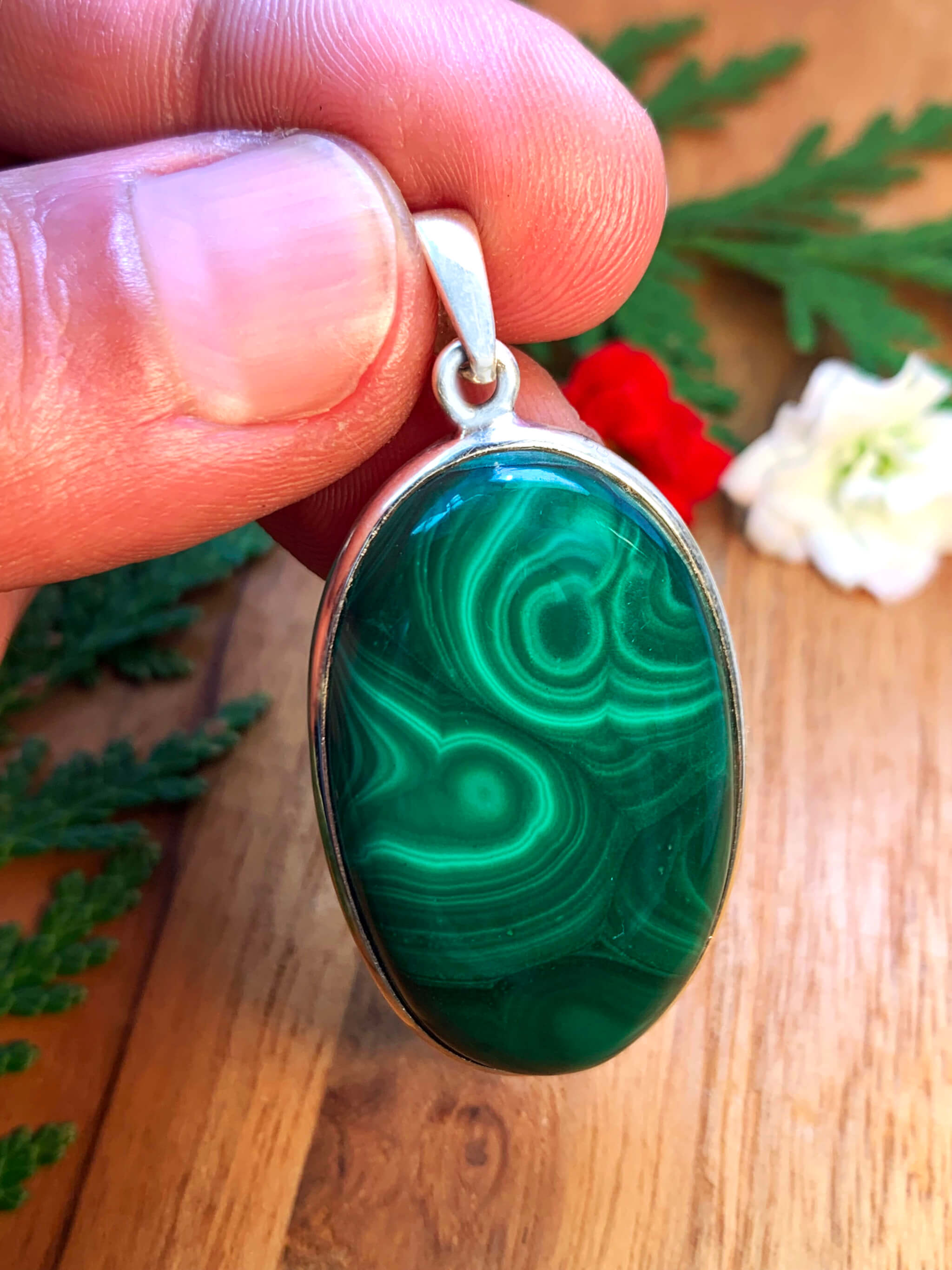 Malachite Pendant