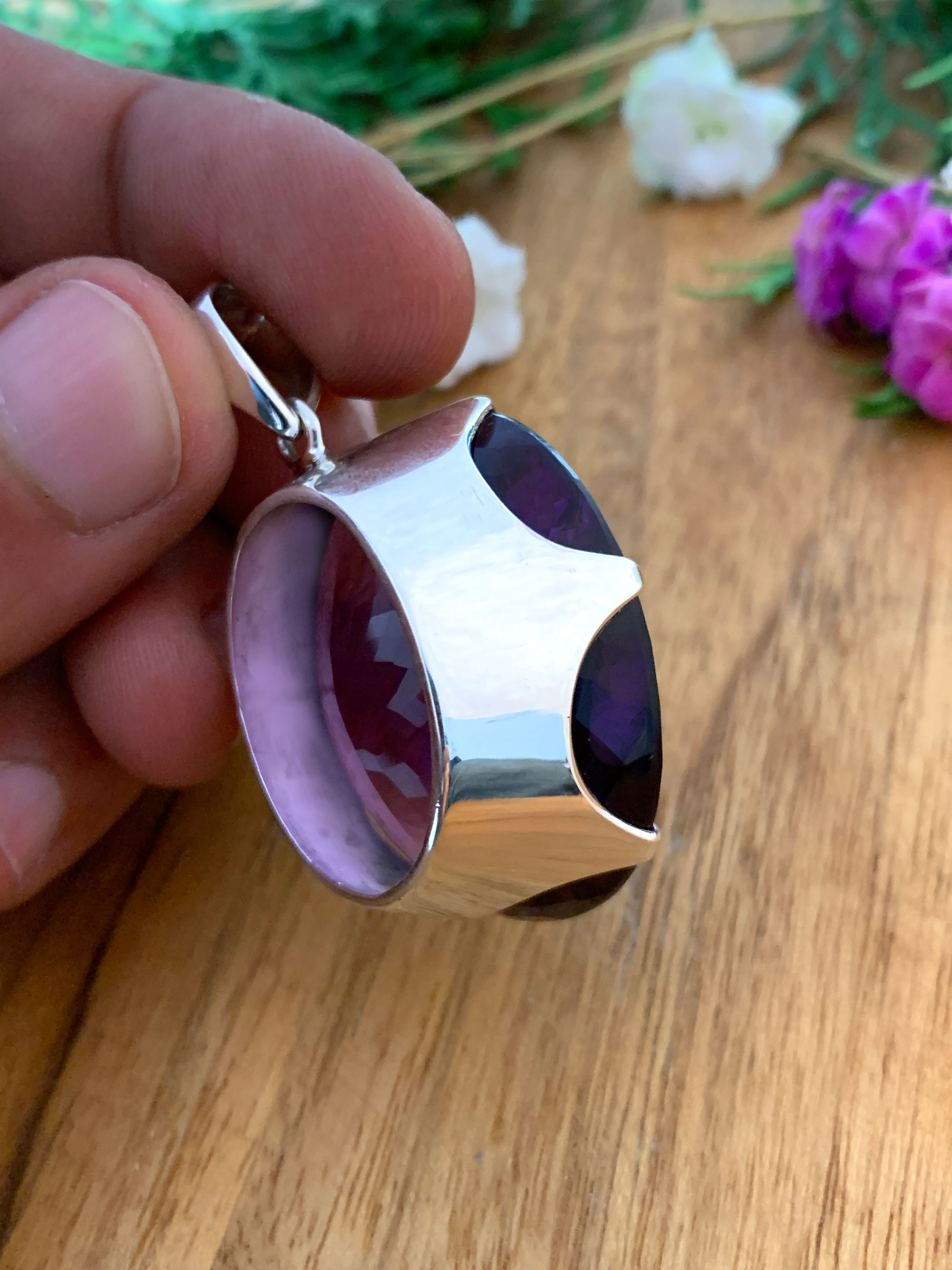 amethyst-anhaenger-top-amethyst-pendant-ah02746-5 Amethyst Anhänger - TOP XL