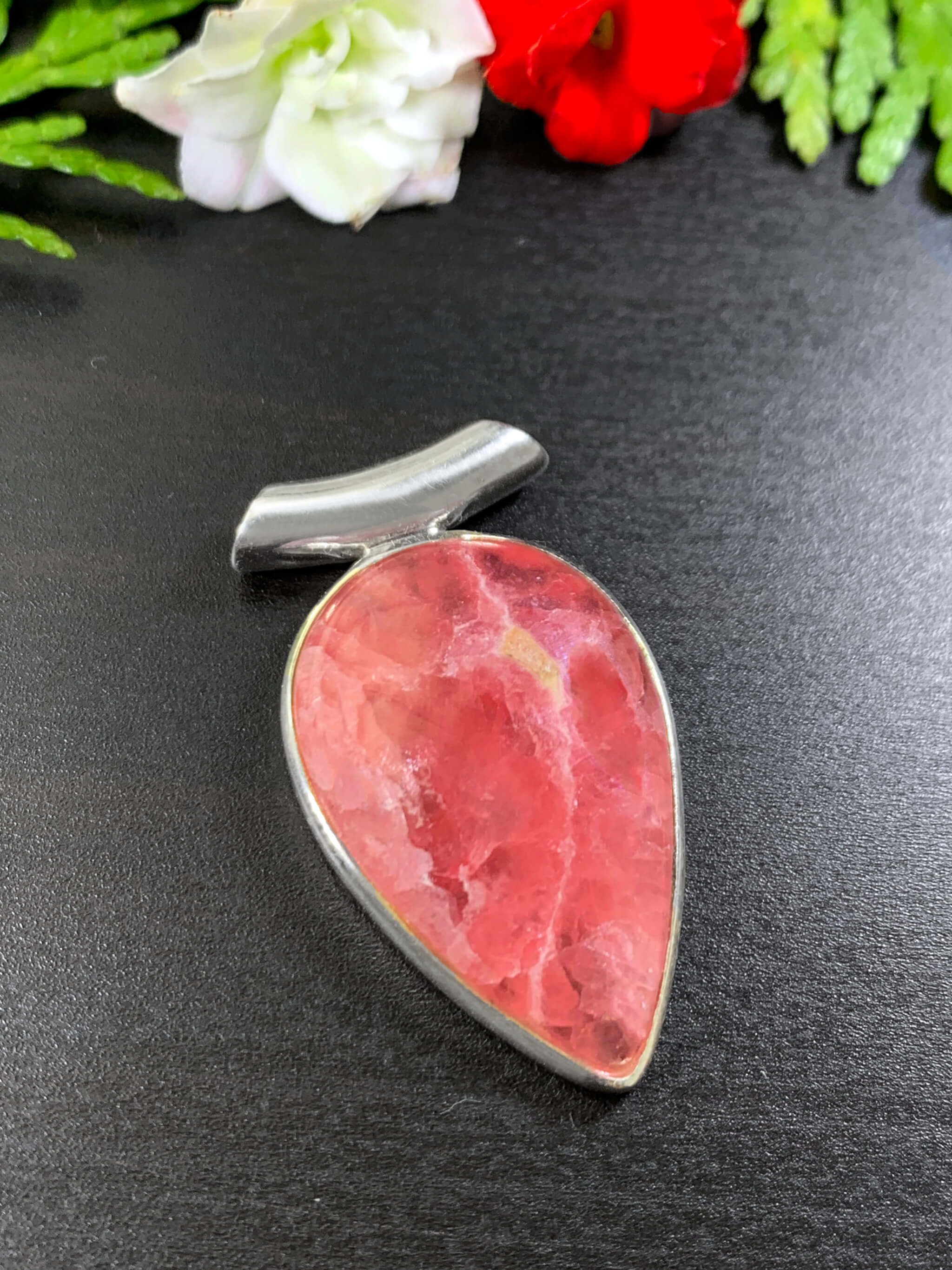 Rhodochrosite Pendant