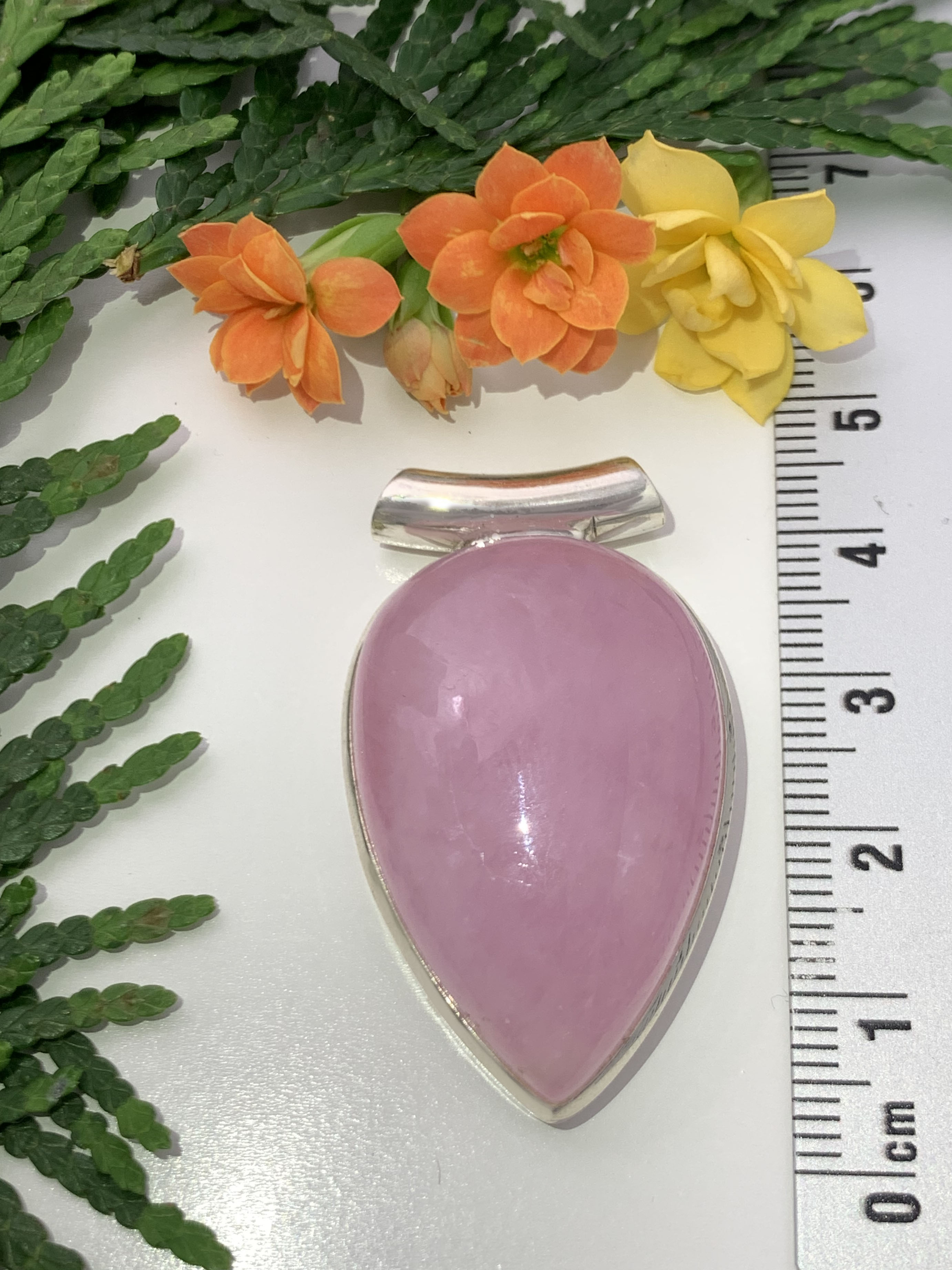 Morganite Pendant - XL