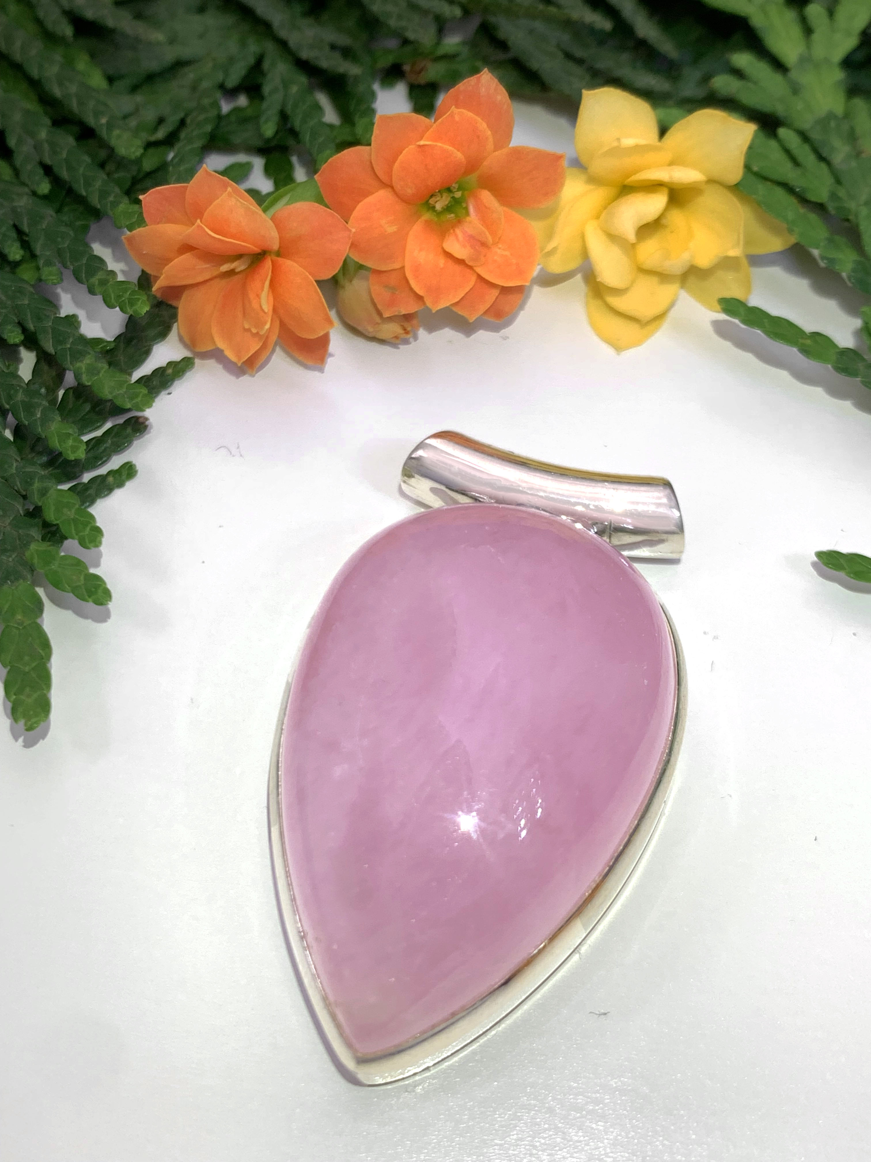 Morganite Pendant - XL
