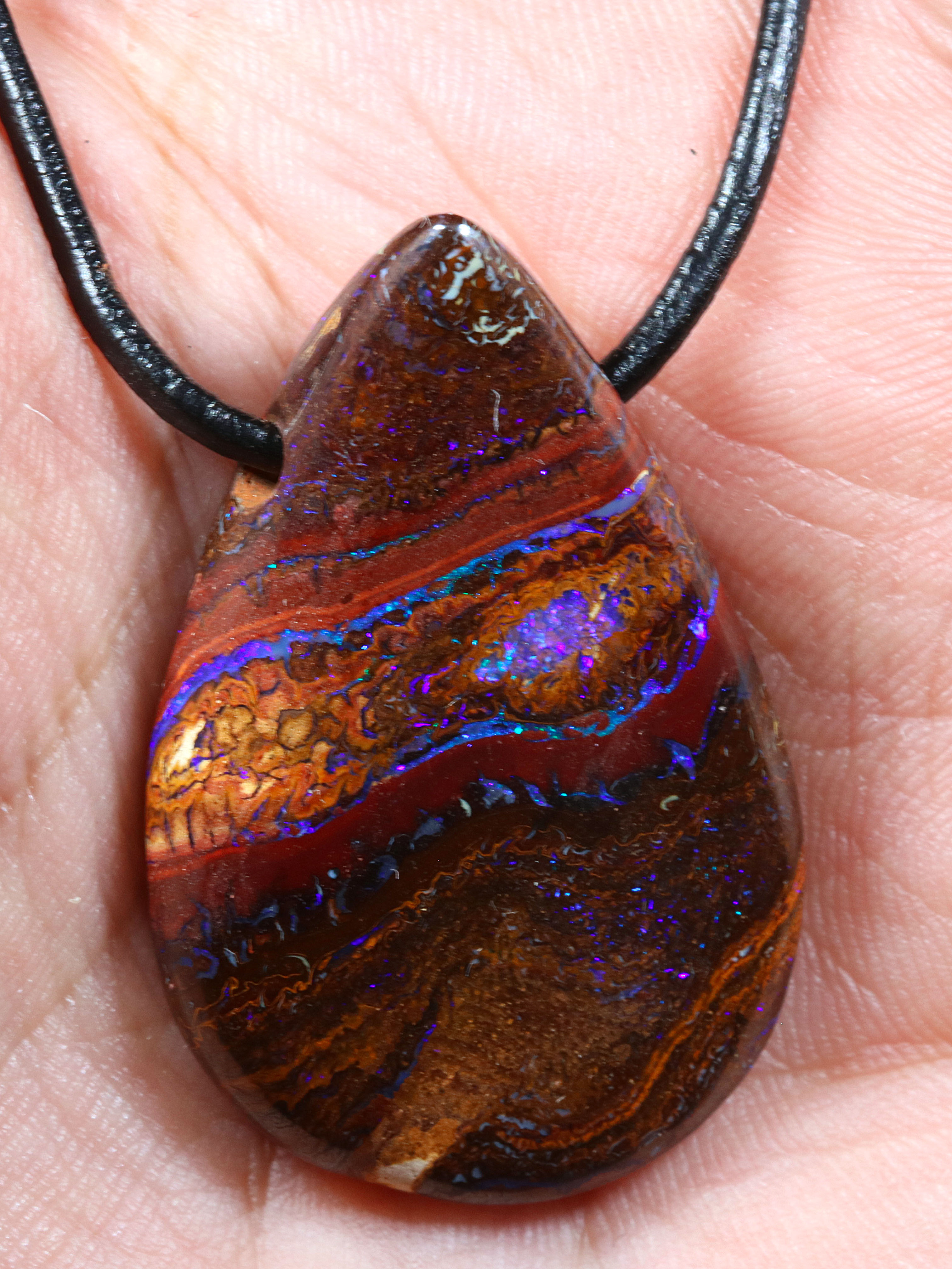 Boulder Opal Pendant