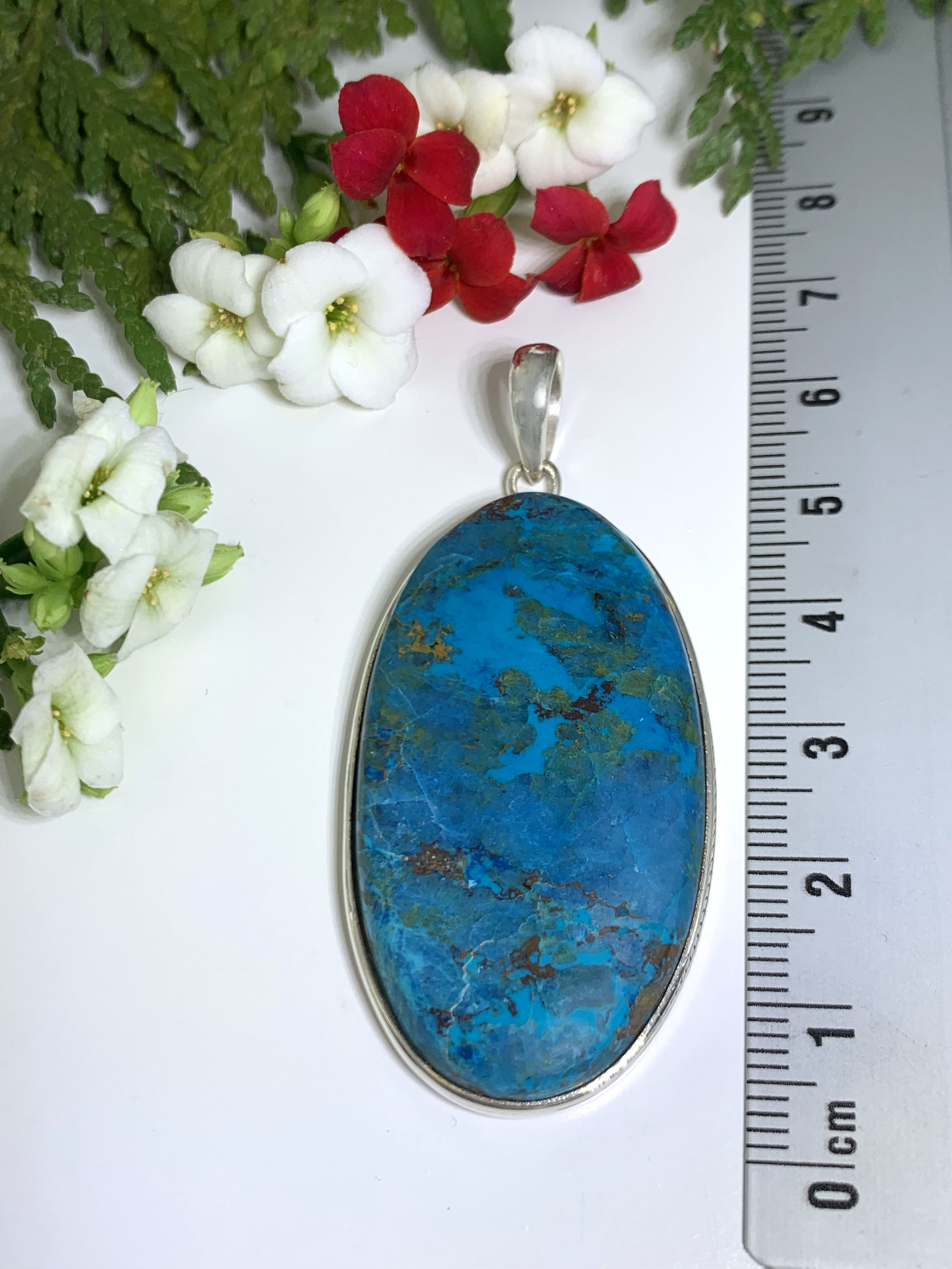 Shattuckite Pendant