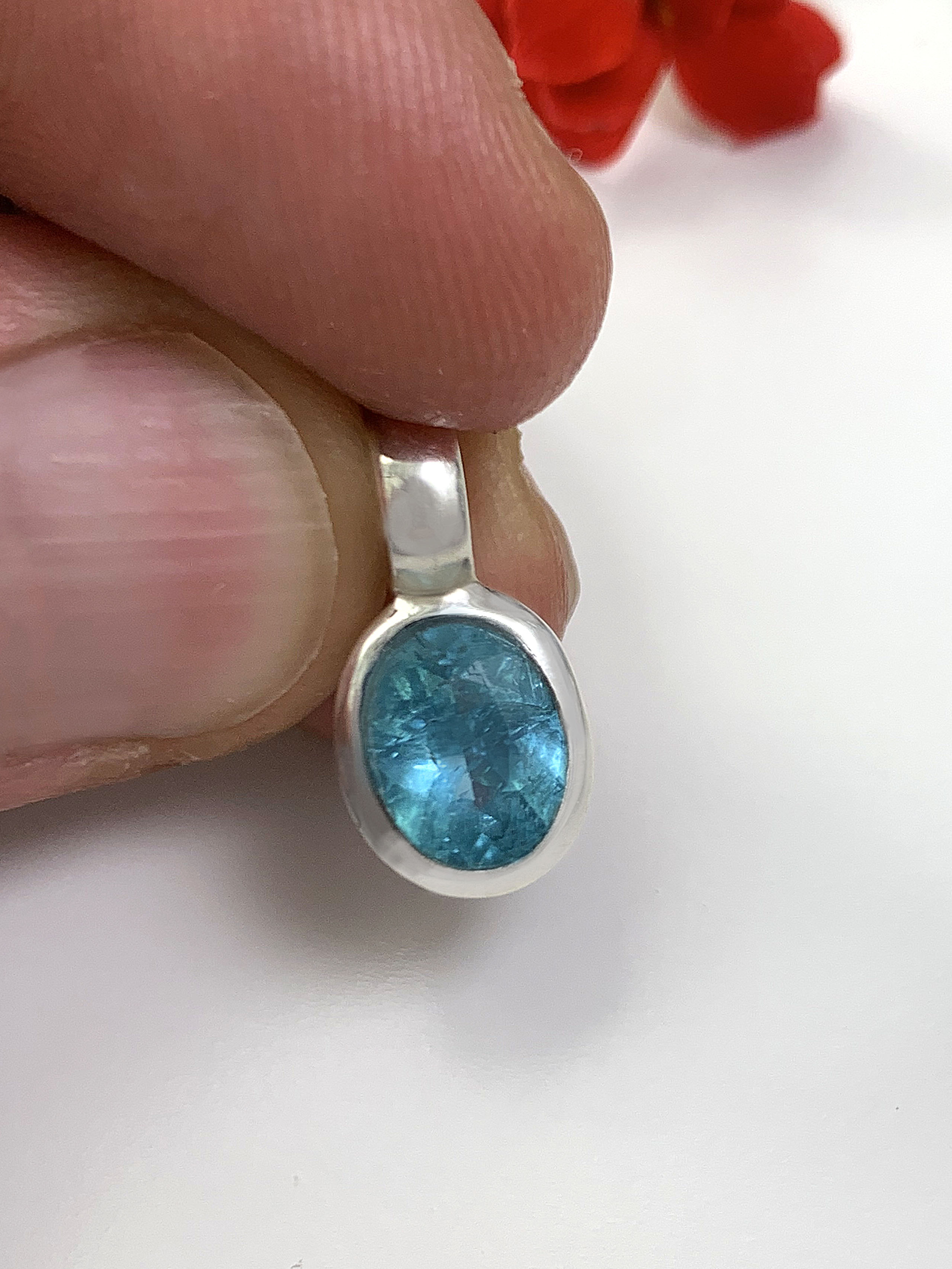 Paraiba Apatit Anhänger
