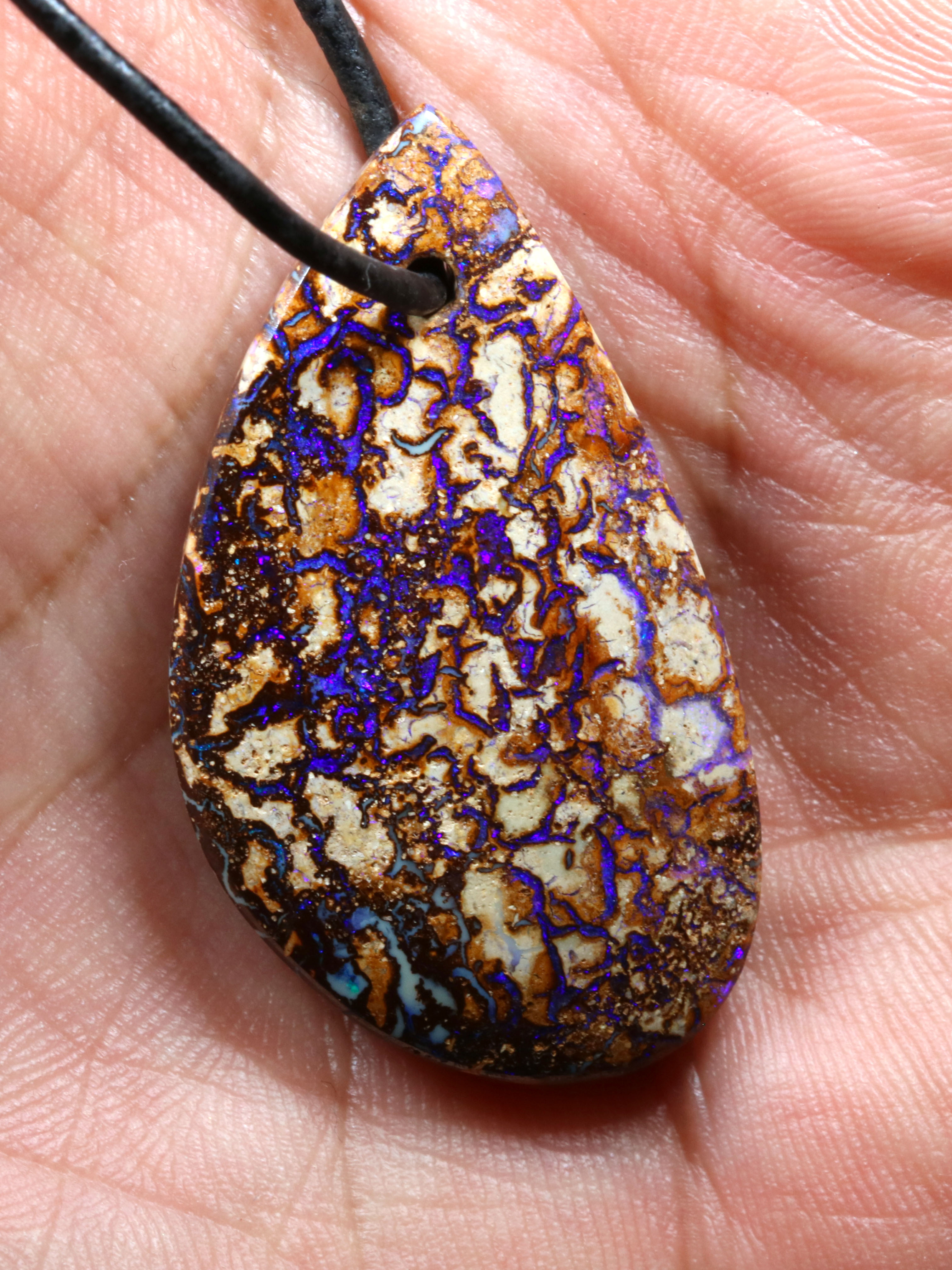 Boulder Opal Pendant