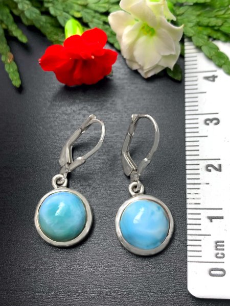 Larimar Earrings